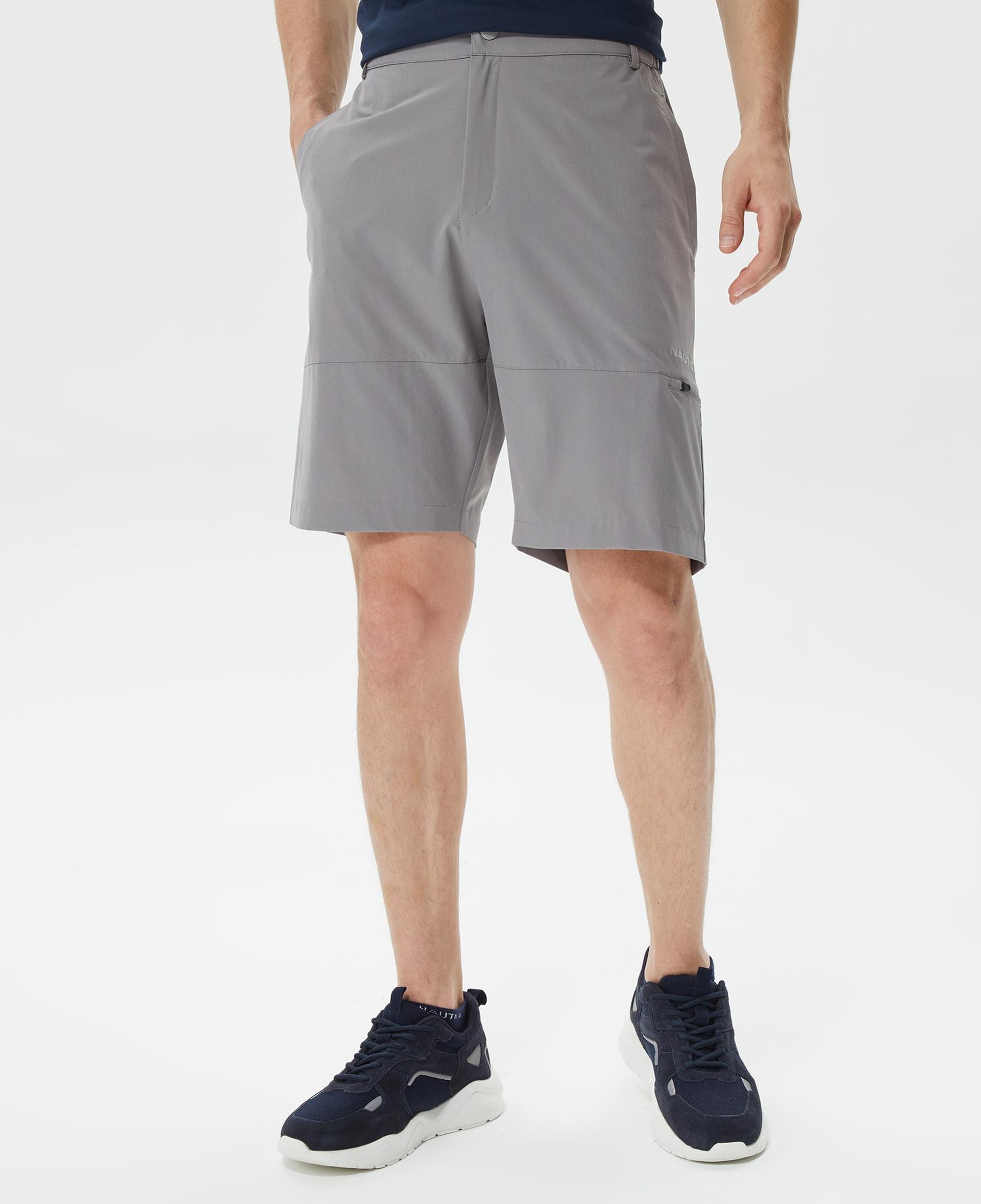 Nautica Erkek Gri Bermuda