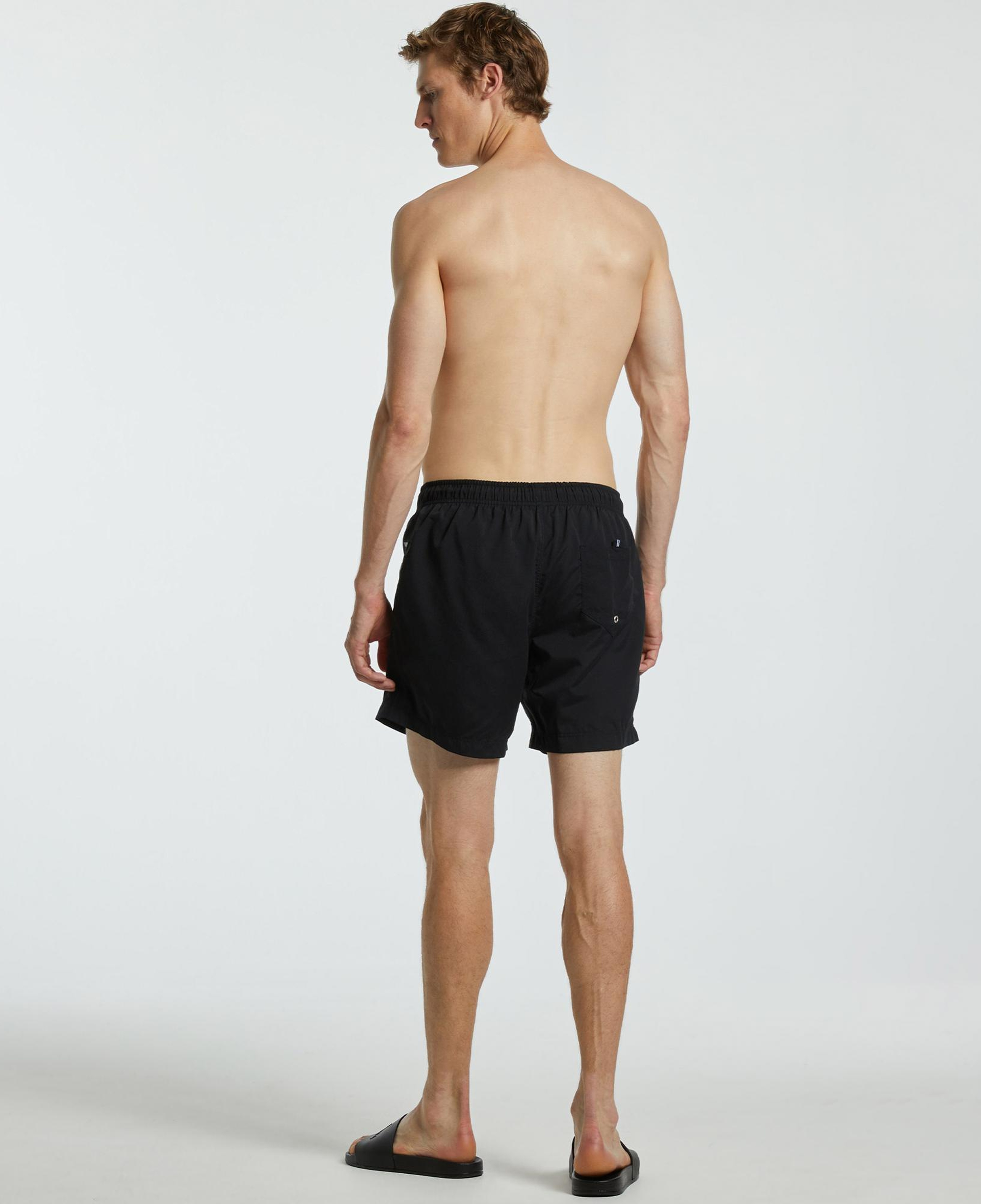Nautica Erkek Siyah Regular Fit Deniz Şortu