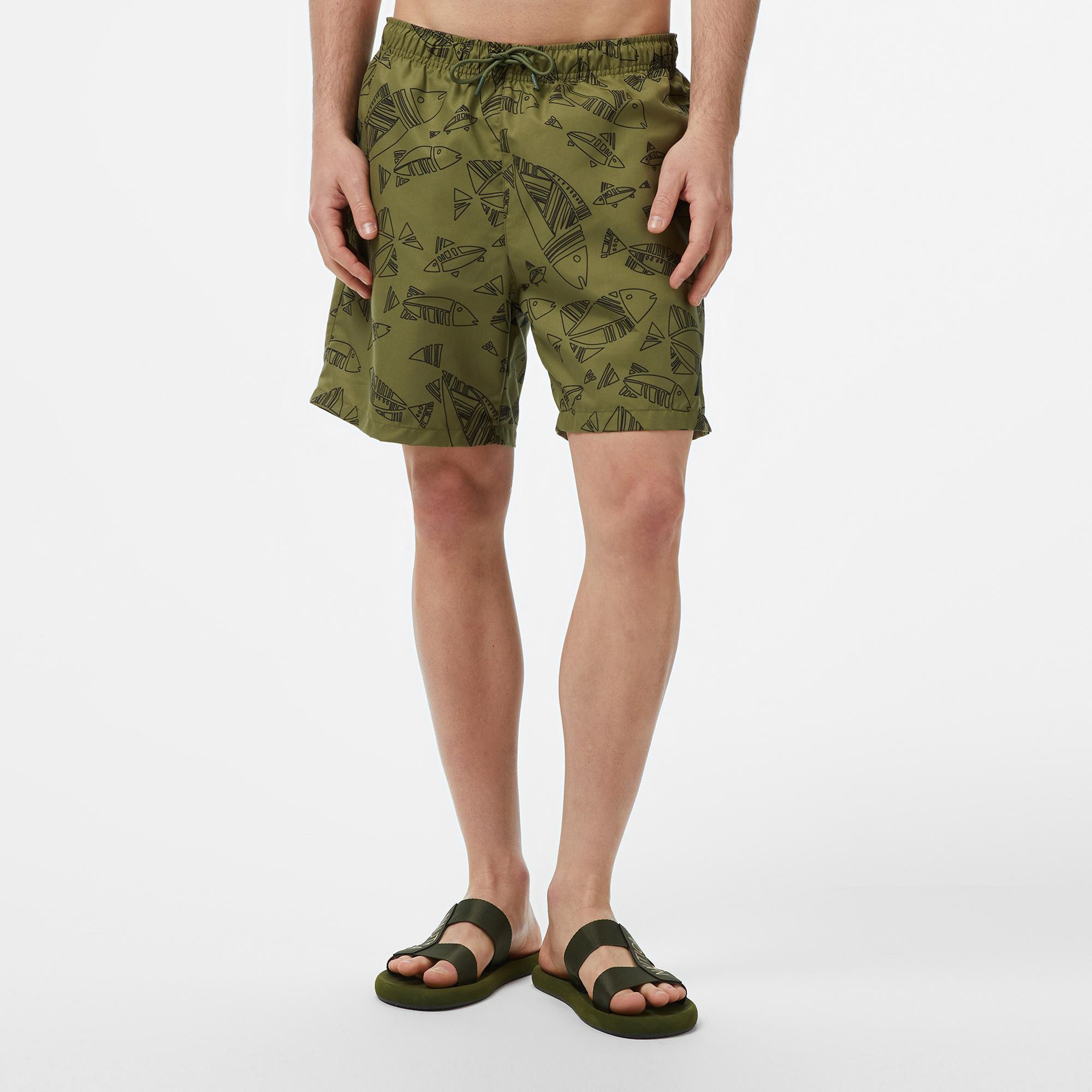 Nautica Erkek Yeşil Deniz Şortu