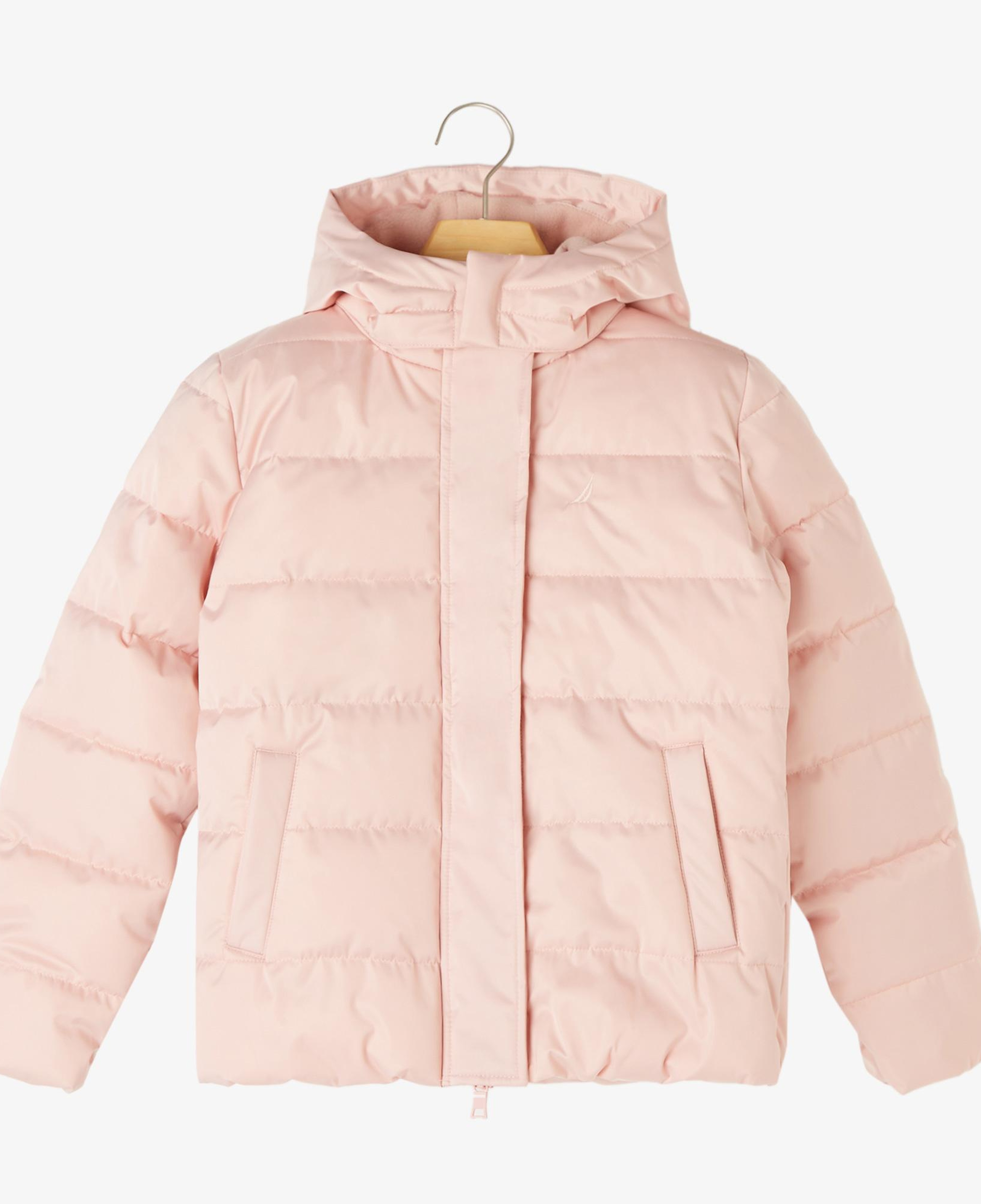 Nautica Kız Çocuk Pembe Kapüşonlu Mont