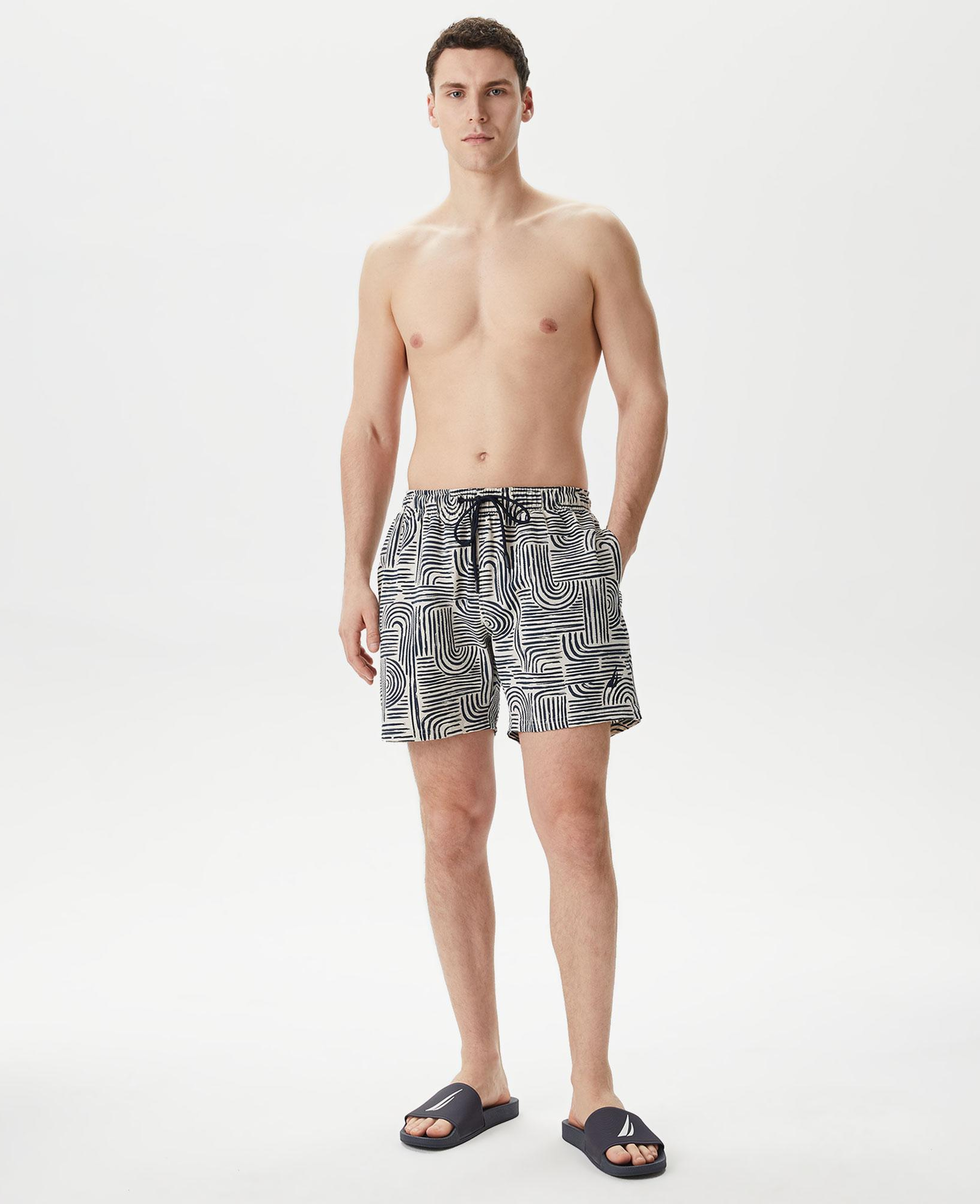 Nautica Erkek Lacivert Standart Fit Deniz Şortu