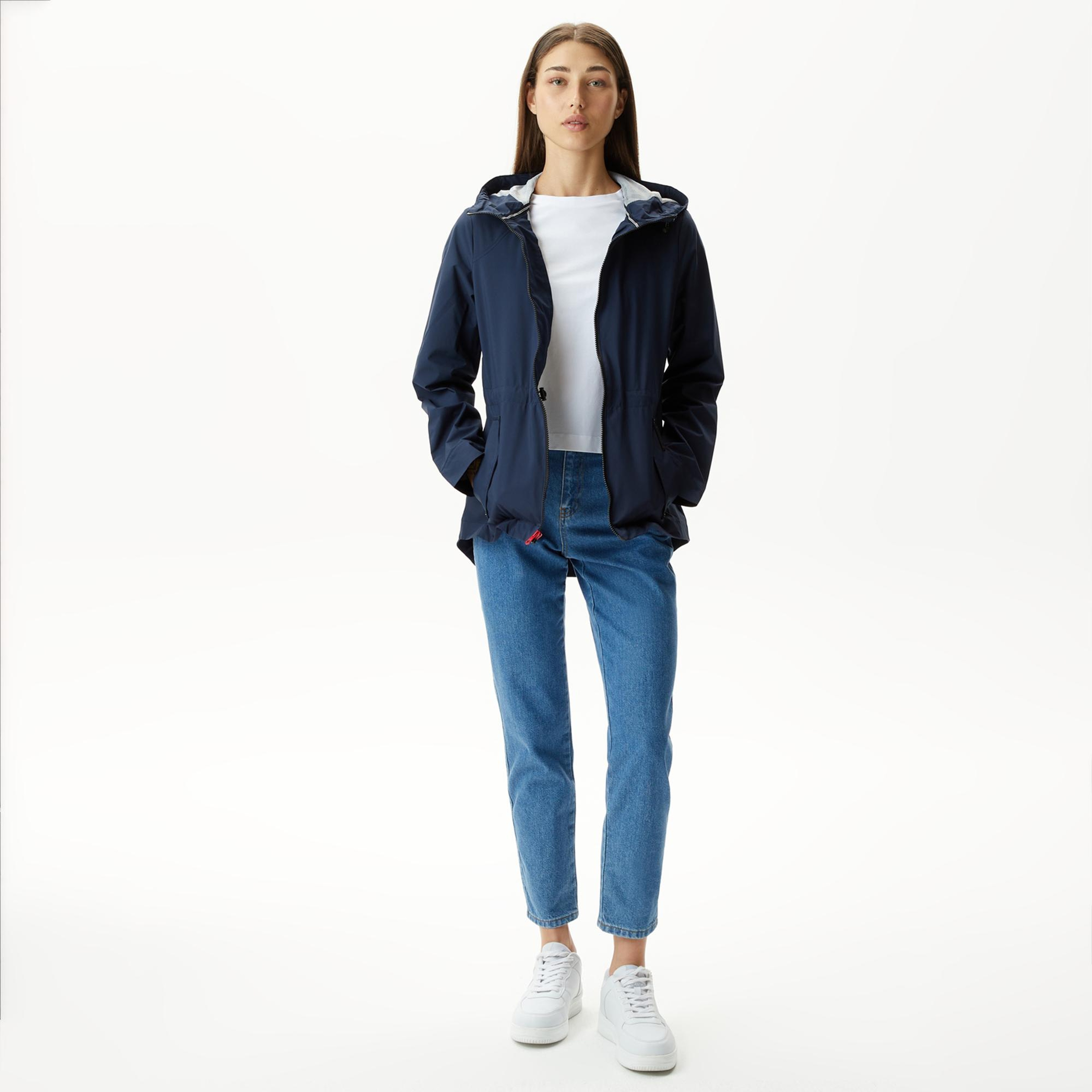 Nautica Kadın Lacivert Yağmurluk