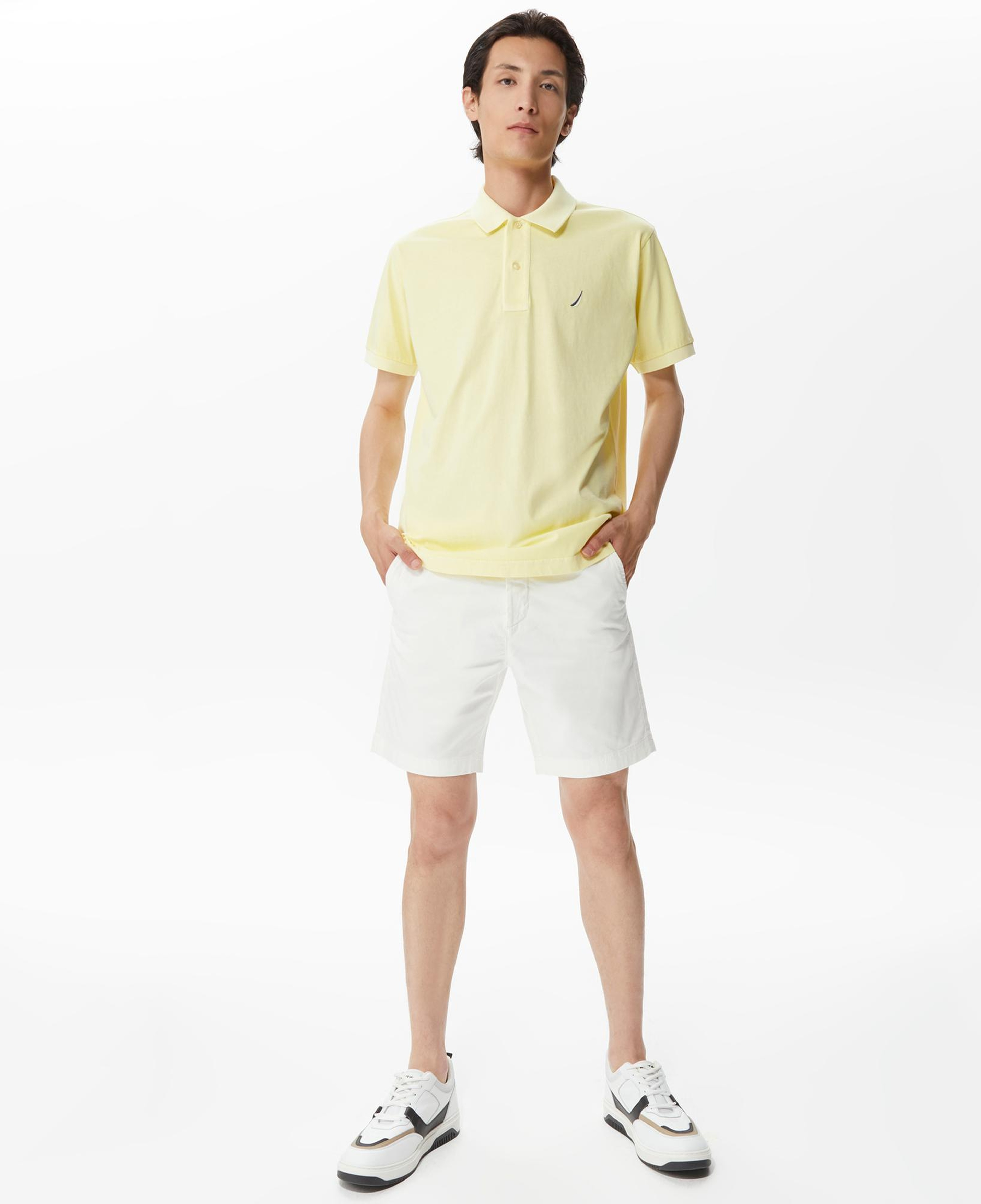 Nautica Erkek Beyaz Slim Fit Şort