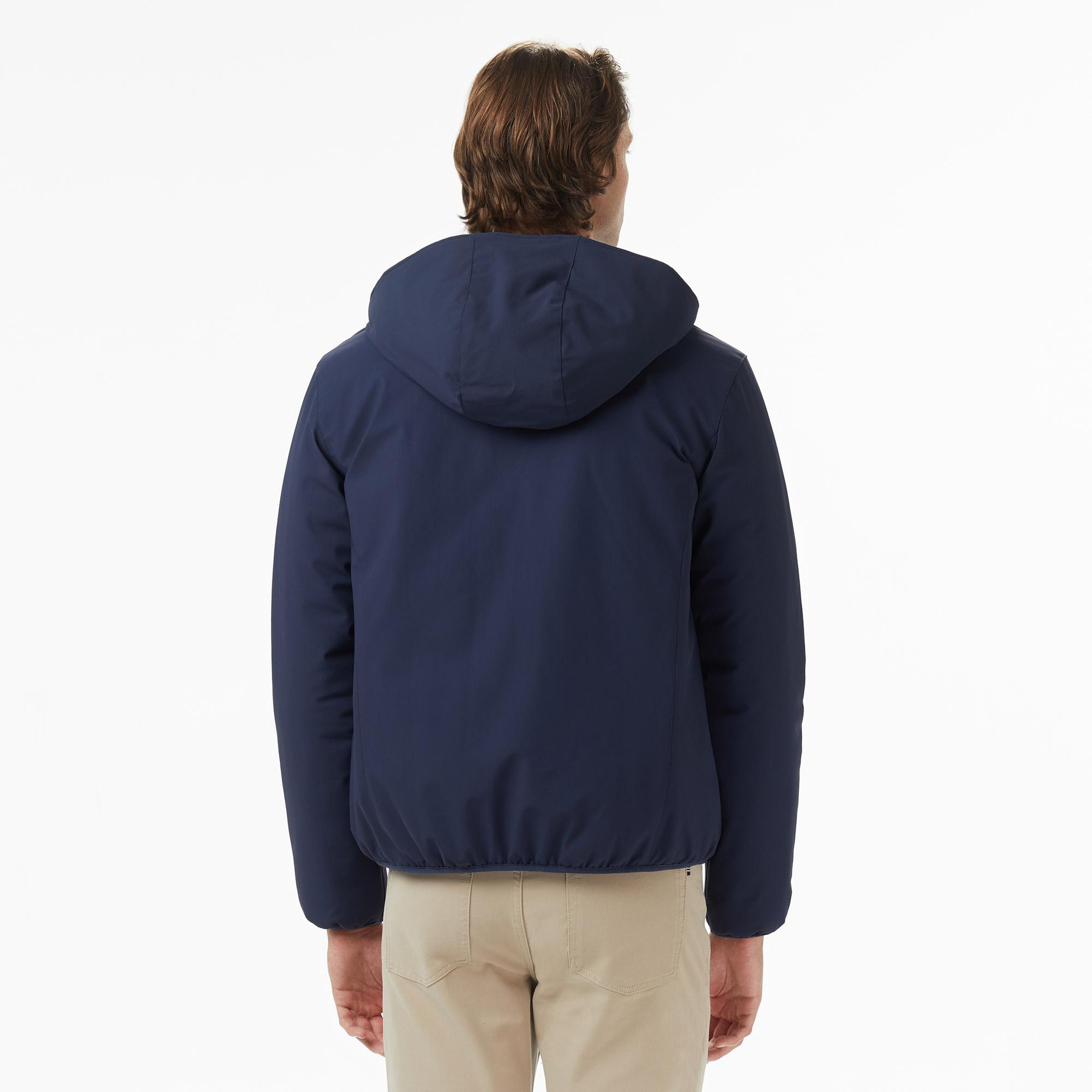 Nautica Erkek Lacivert Regular Fit Çift Taraflı Mont