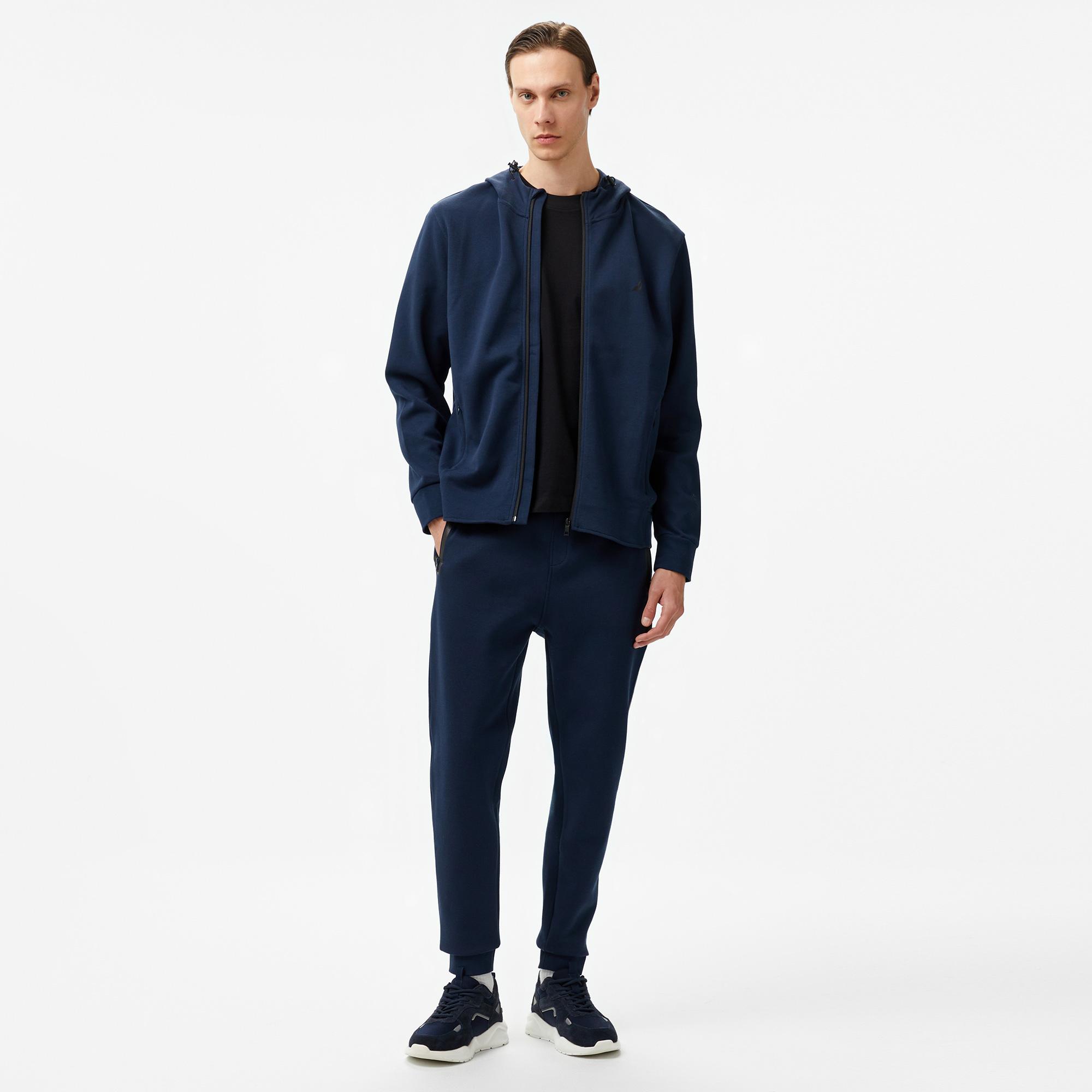Nautica Erkek Lacivert Regular Fit Sweatshirt