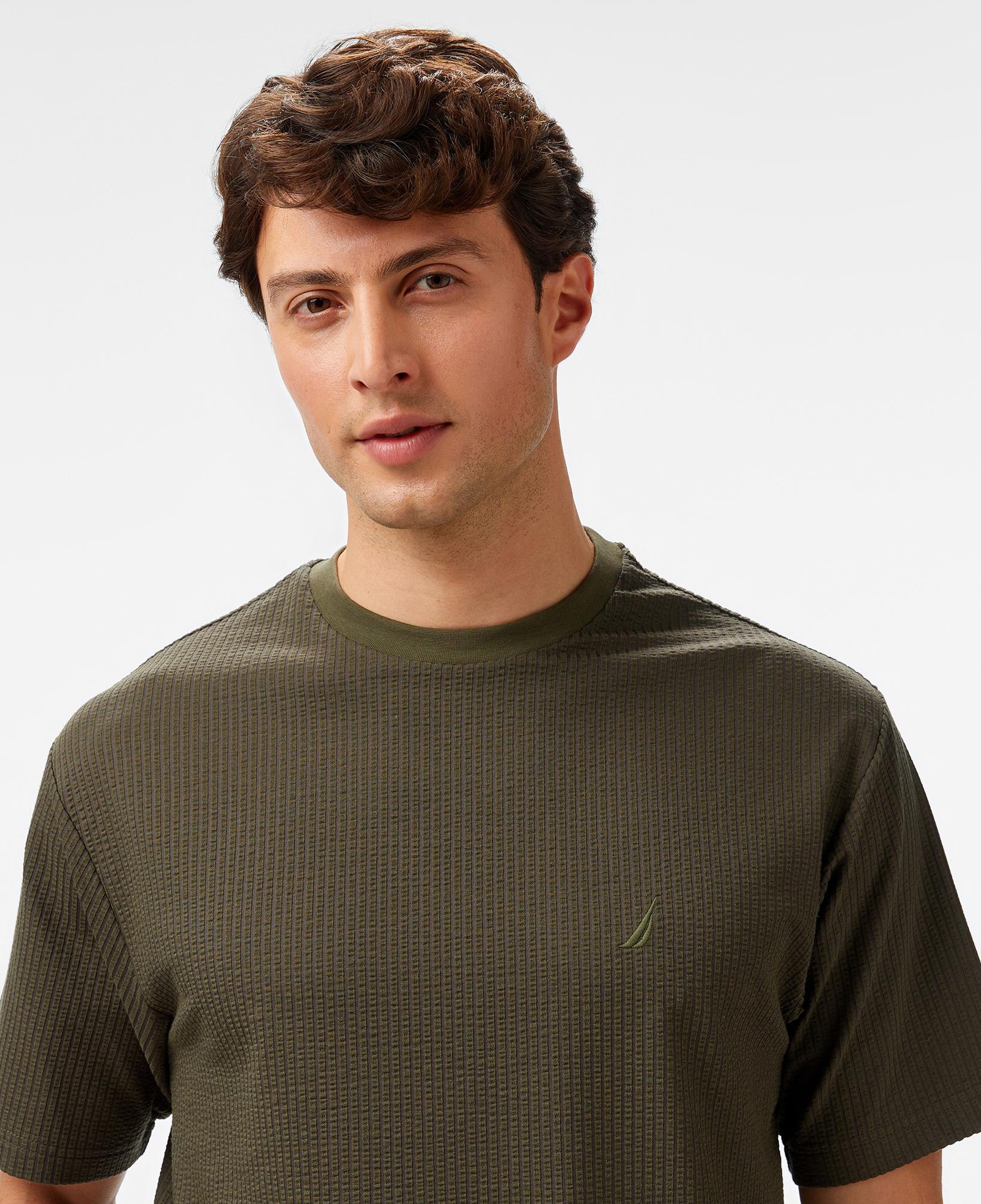 Nautica Erkek Yeşil Comfort Fit T-Shirt