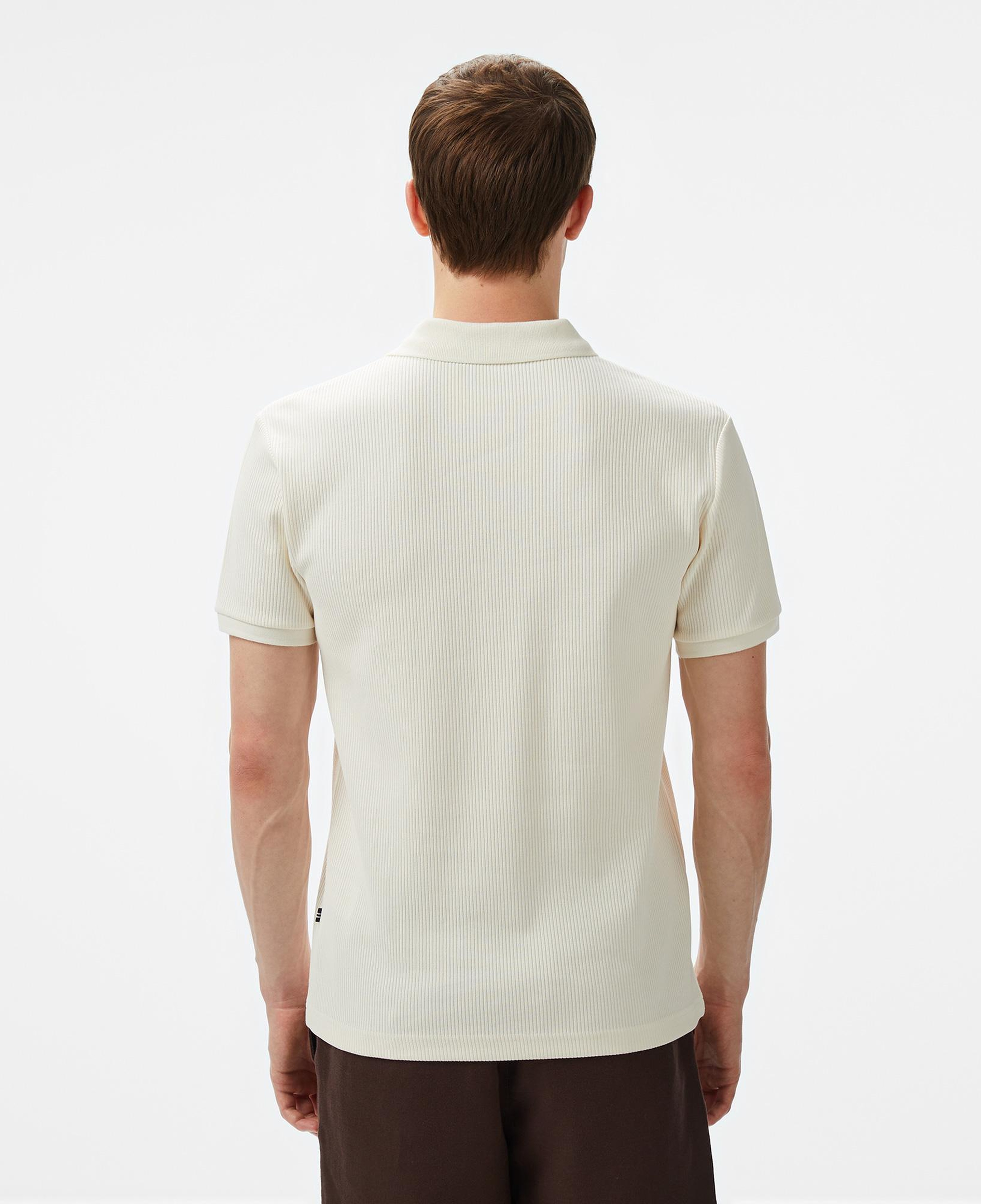 Nautica Erkek Krem Rengi Slim Fit Polo Yaka T-Shirt