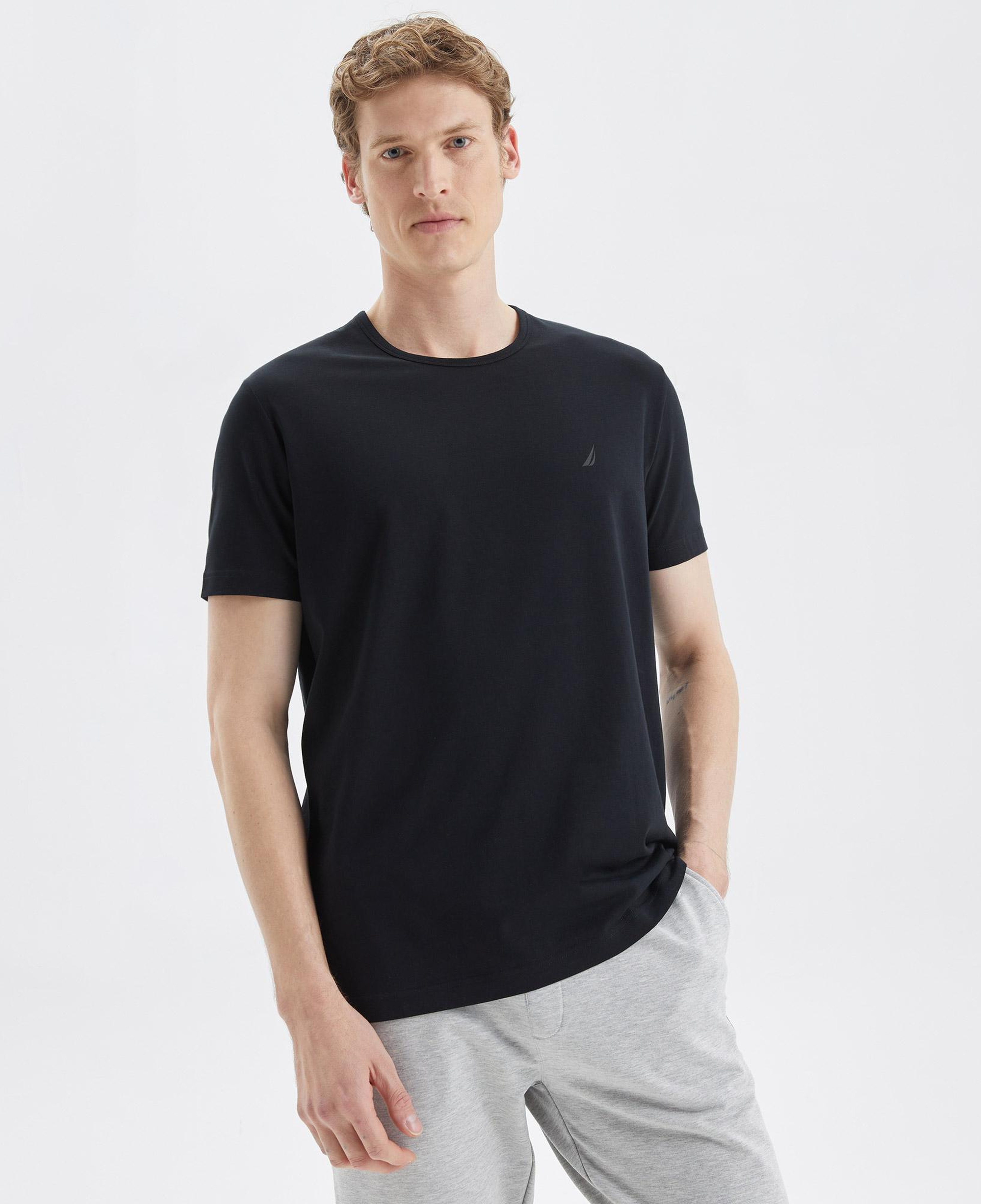 Nautica Erkek Siyah T-Shirt