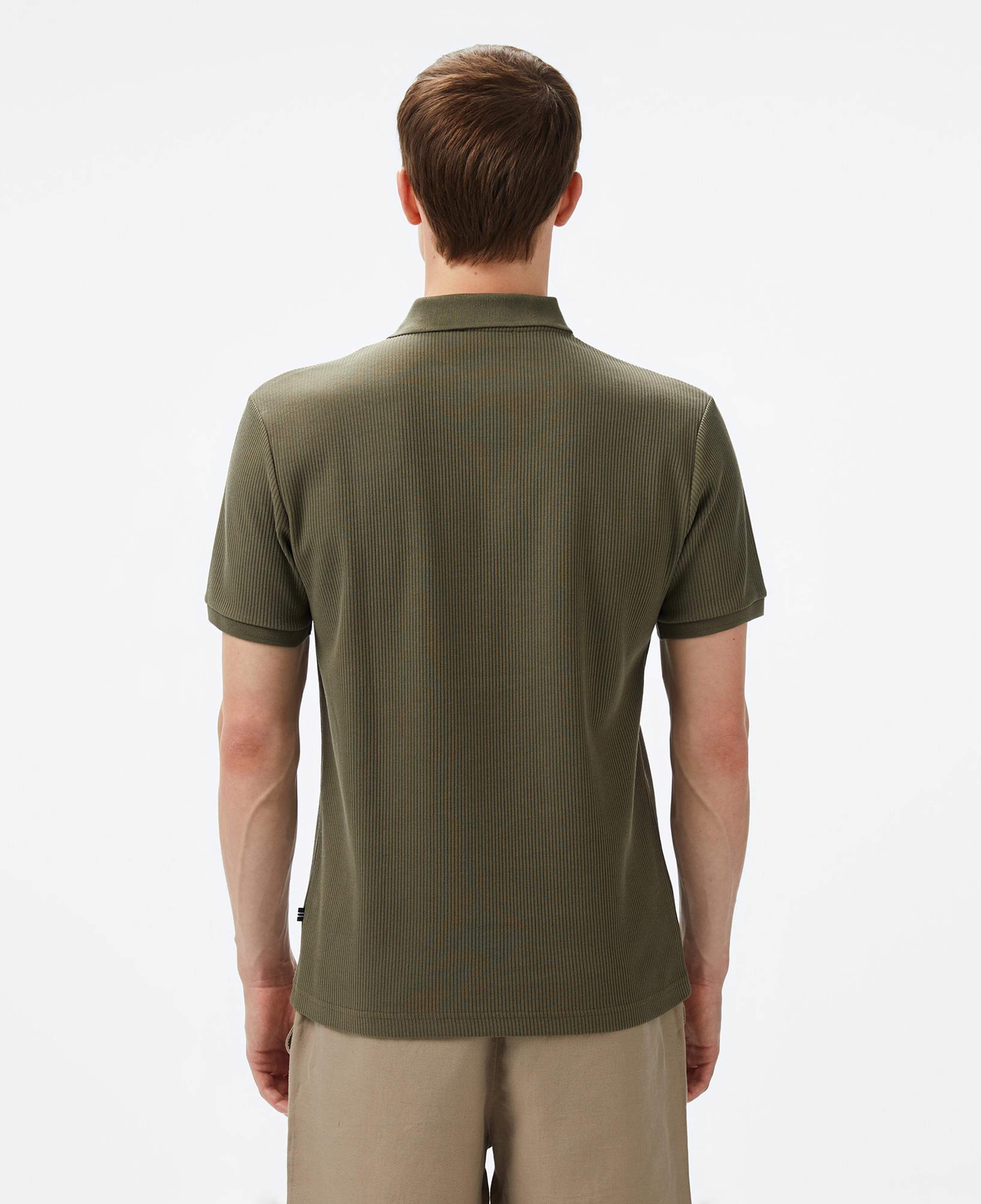 Nautica Erkek Yeşil Slim Fit Polo Yaka T-Shirt