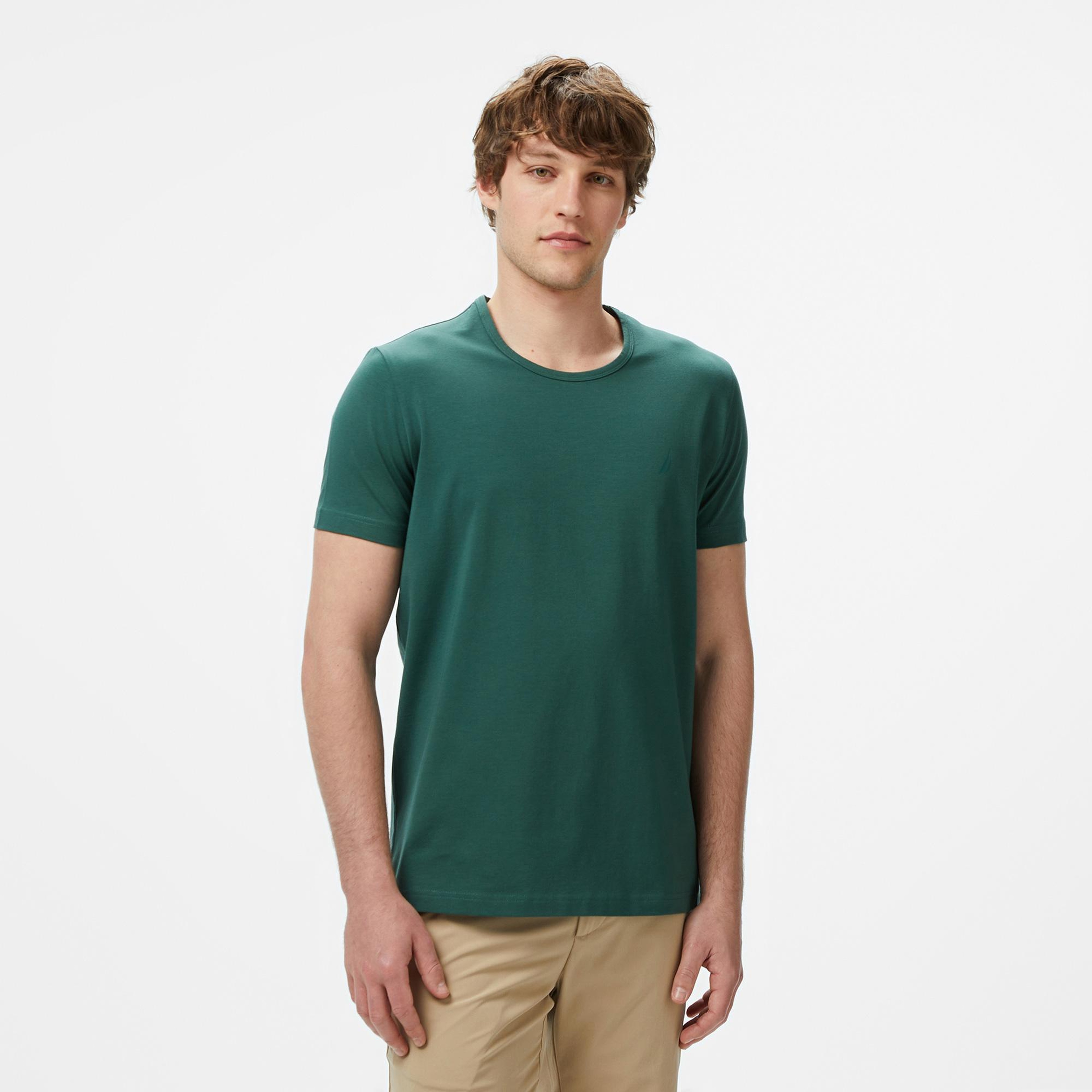 Nautica Erkek Yeşil Regular Fit T-Shirt