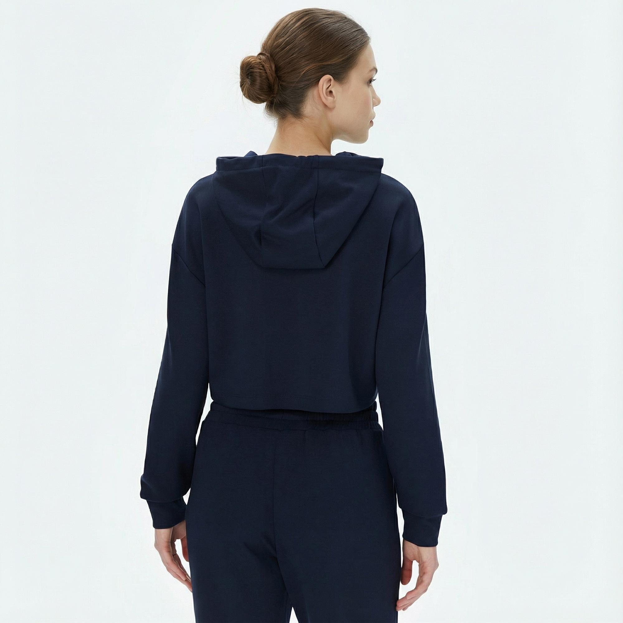 Nautica Kadın Lacivert Hoodie