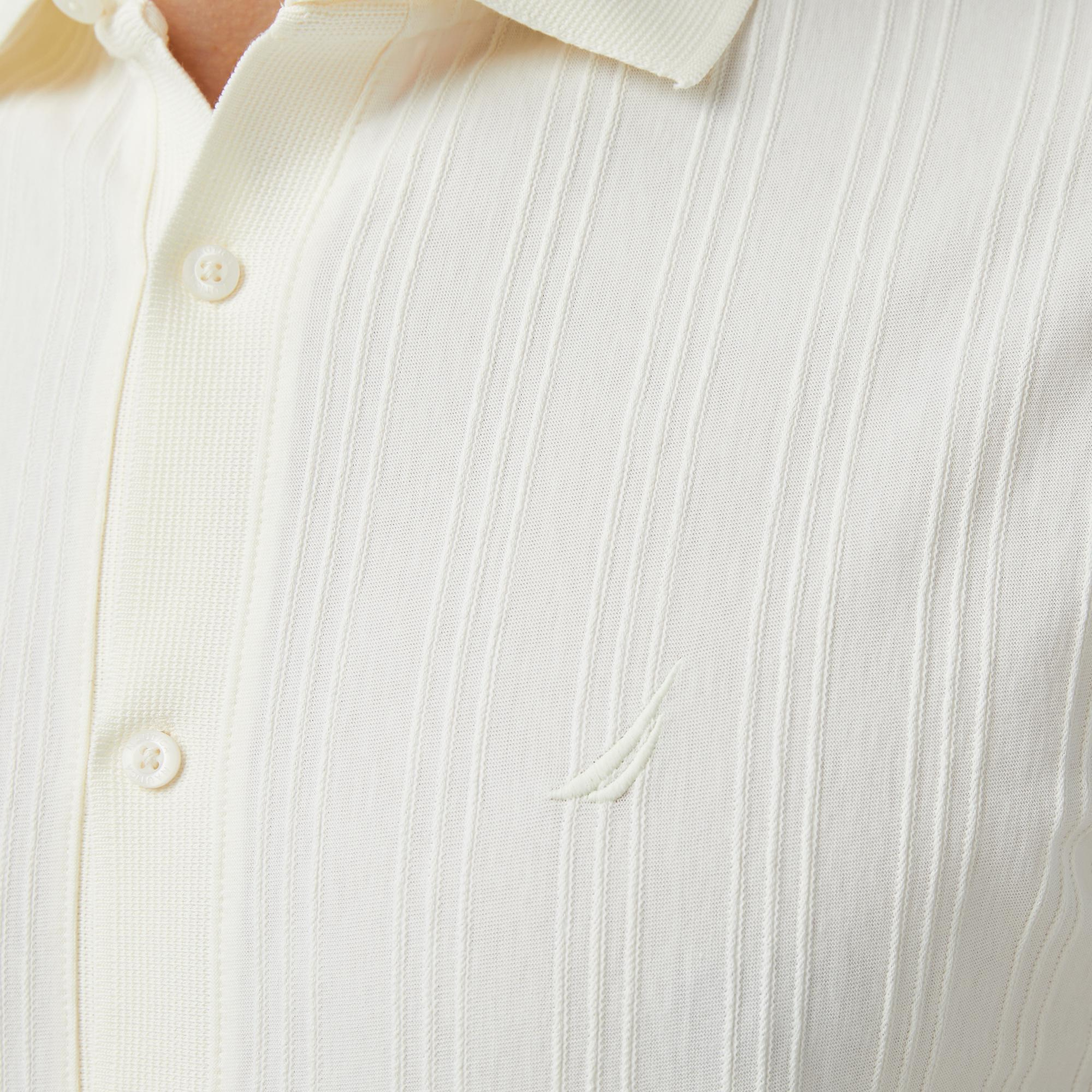 Nautica Erkek Beyaz Classic Fit Polo