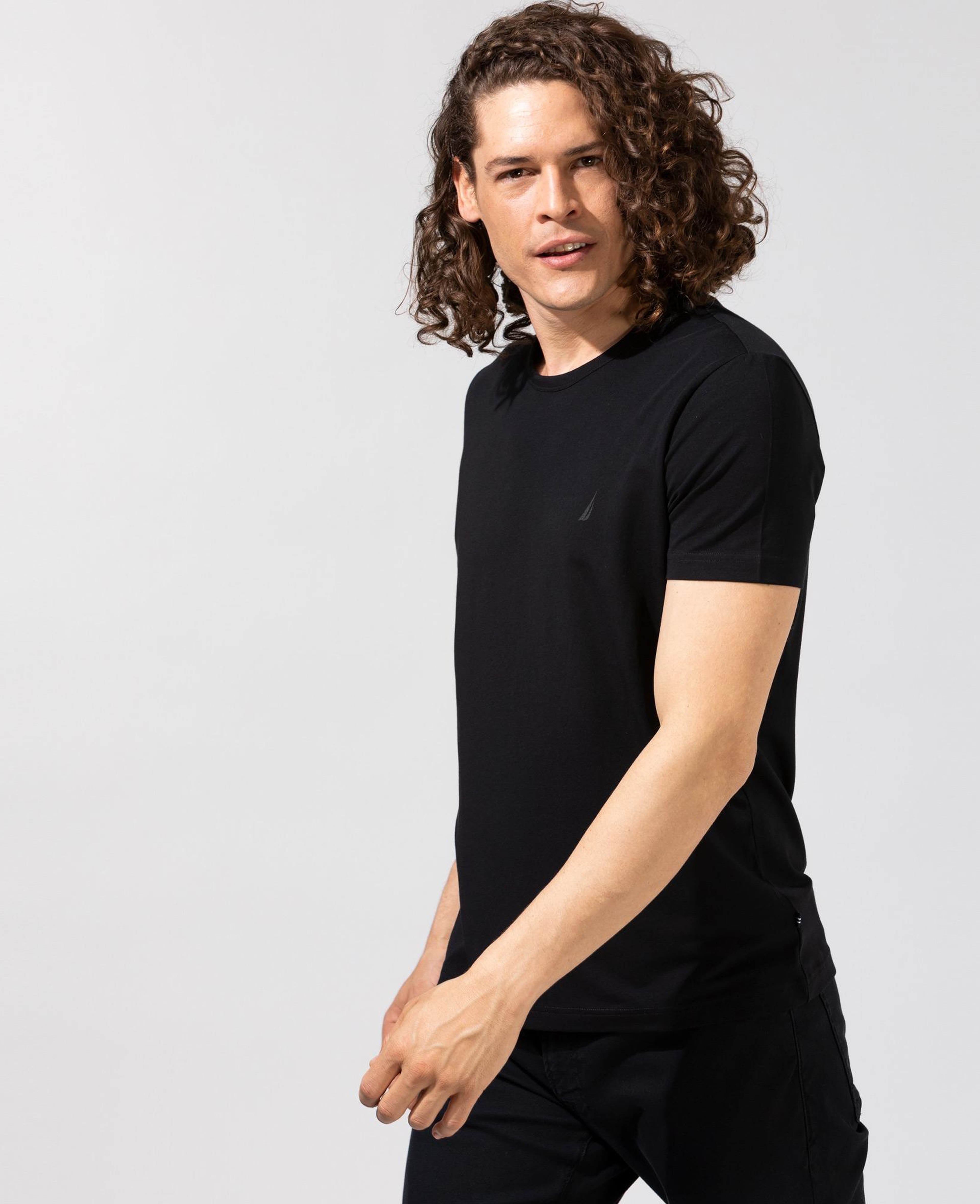 Nautica Erkek Siyah T-Shirt