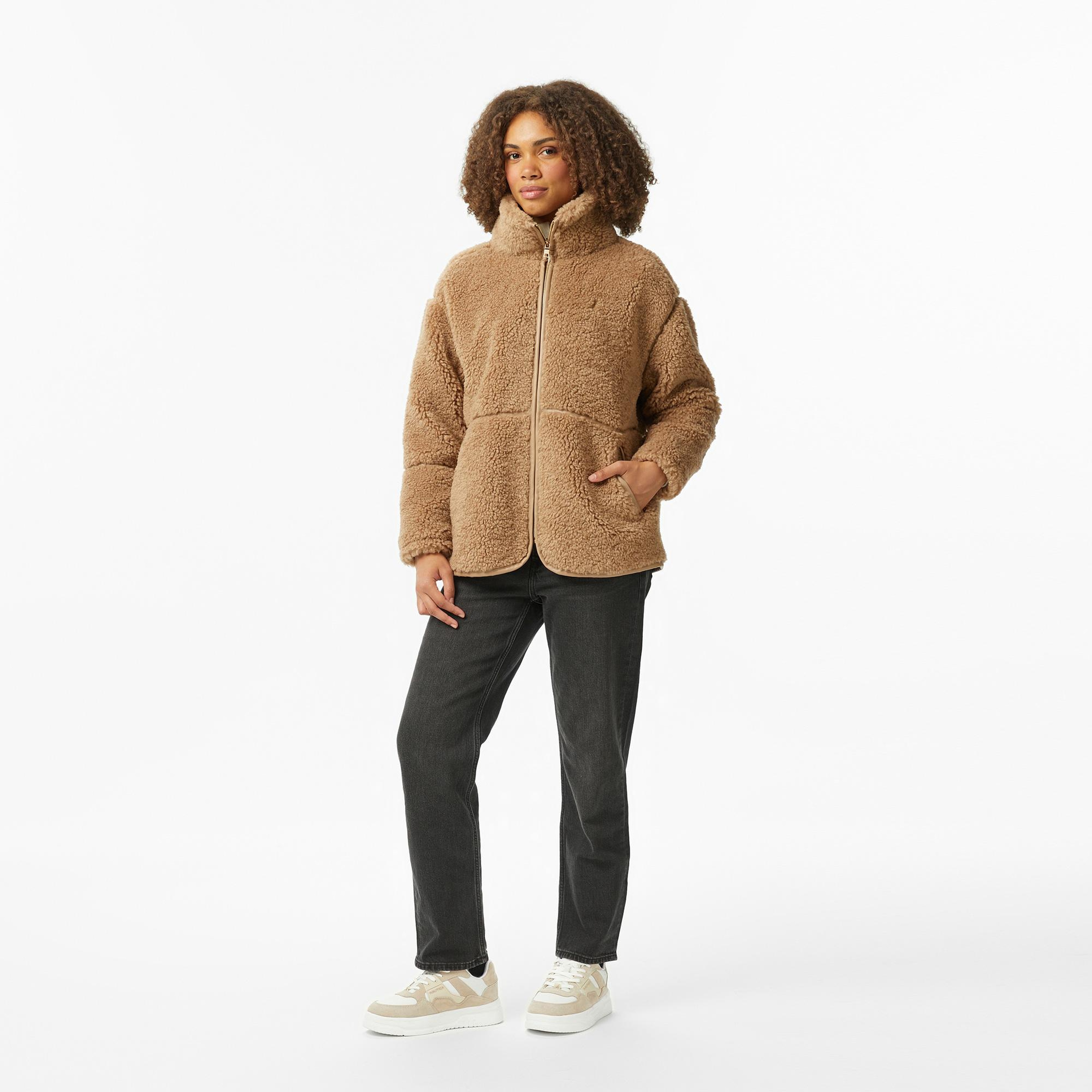 Nautica Kadın Bej Regular Fit Mont