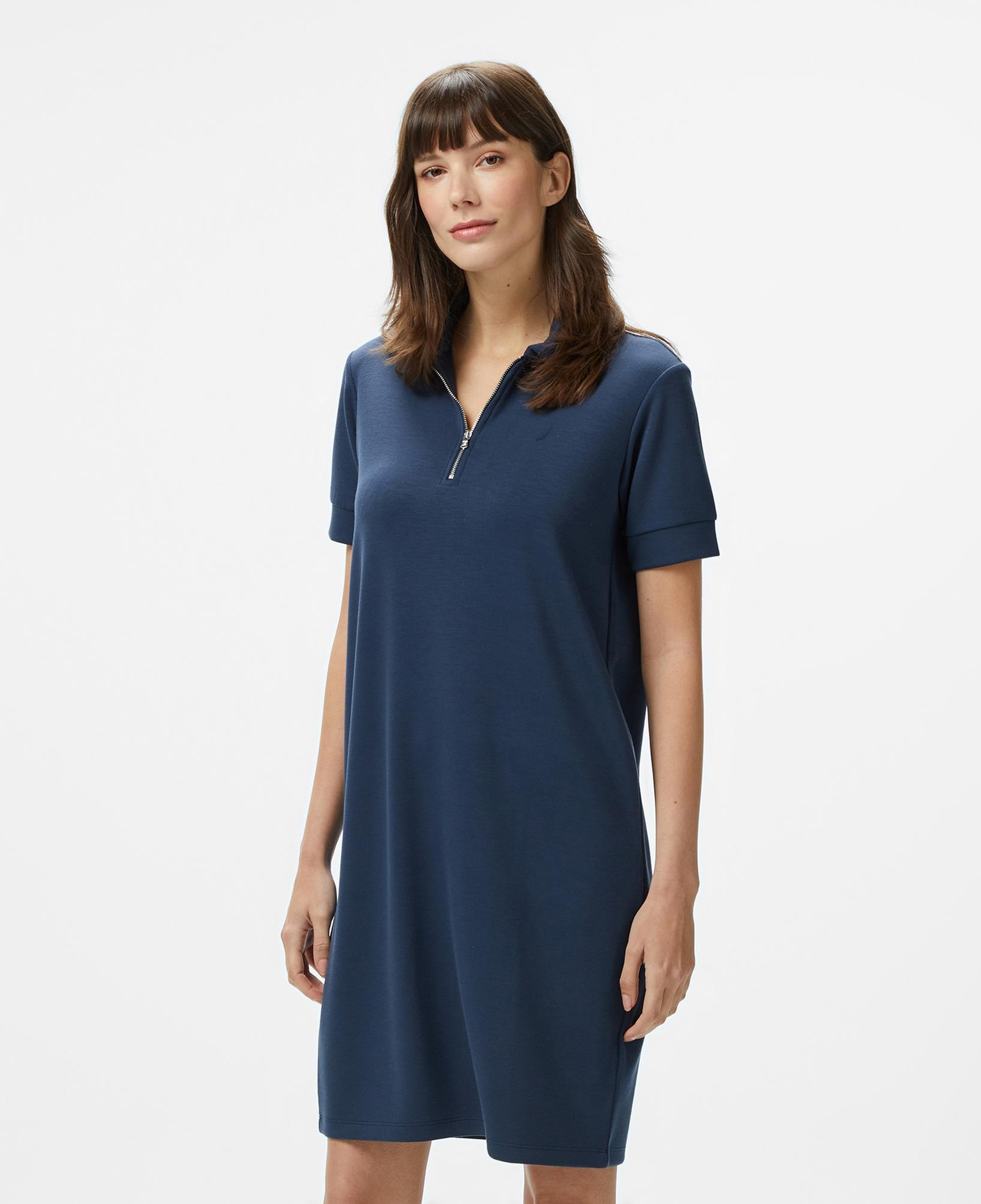 Nautica Kadın Lacivert Regular Fit Elbise