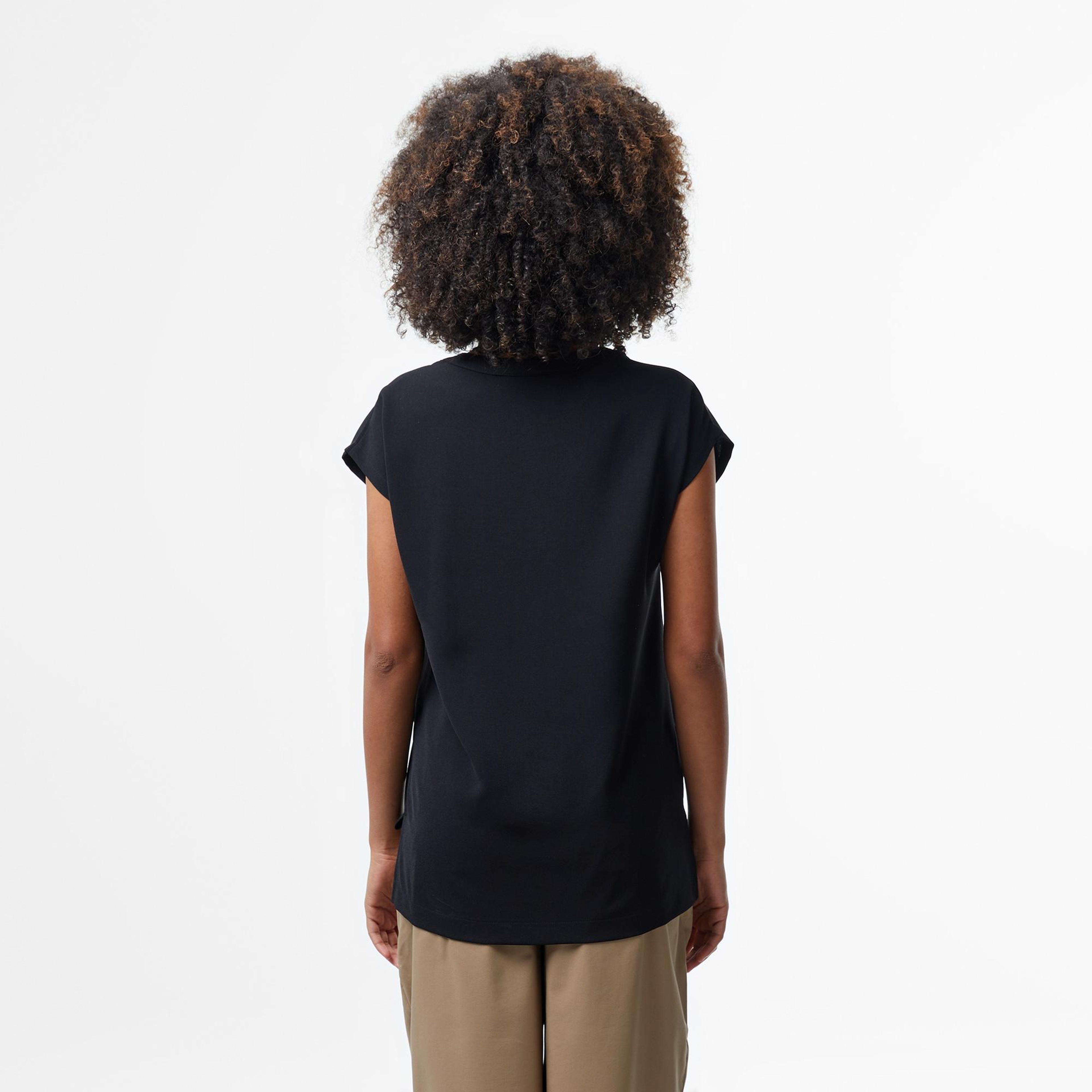 Nautica Kadın Siyah Relaxed Fit Gömlek