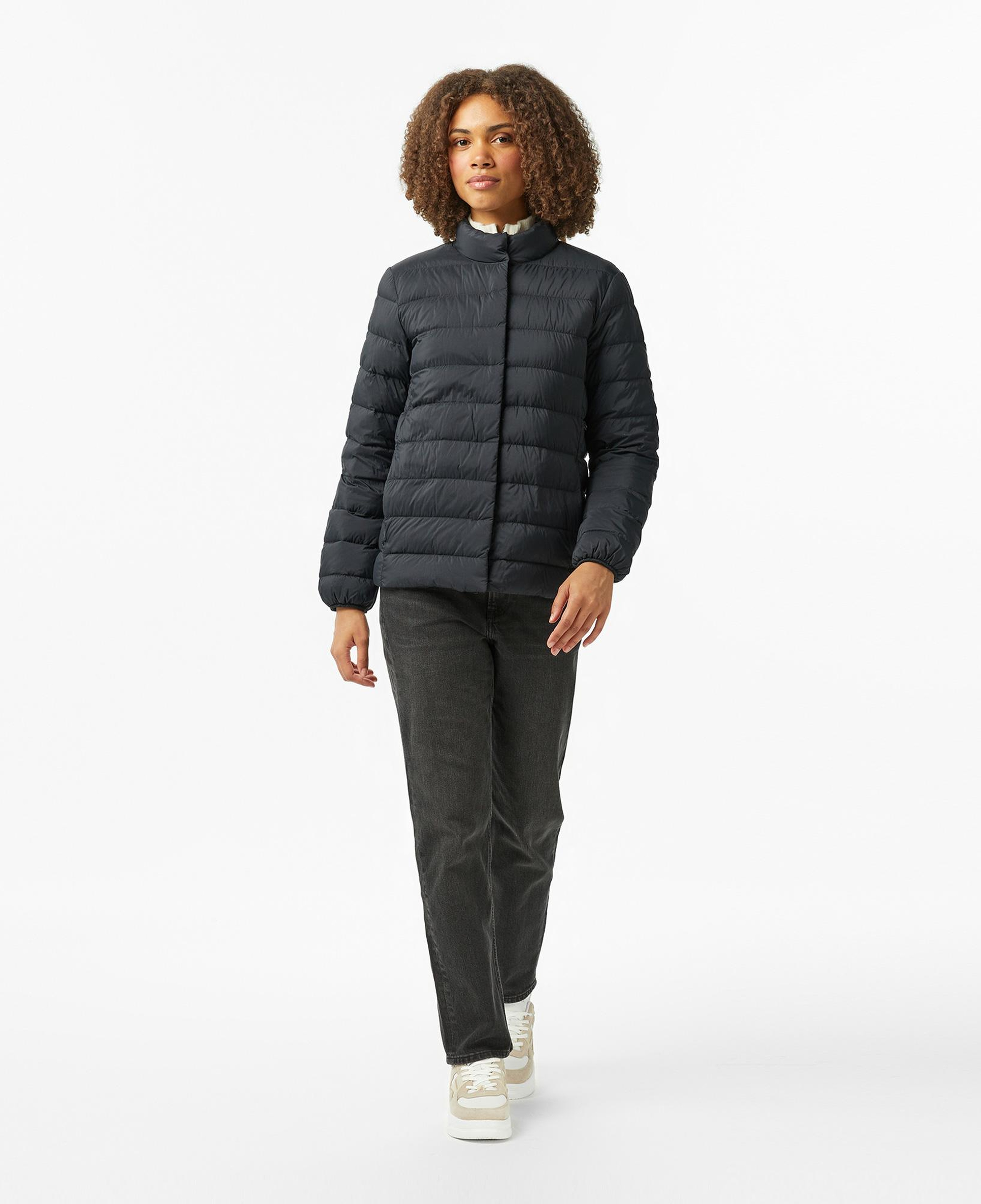 Nautica Kadın Siyah Regular Fit Mont