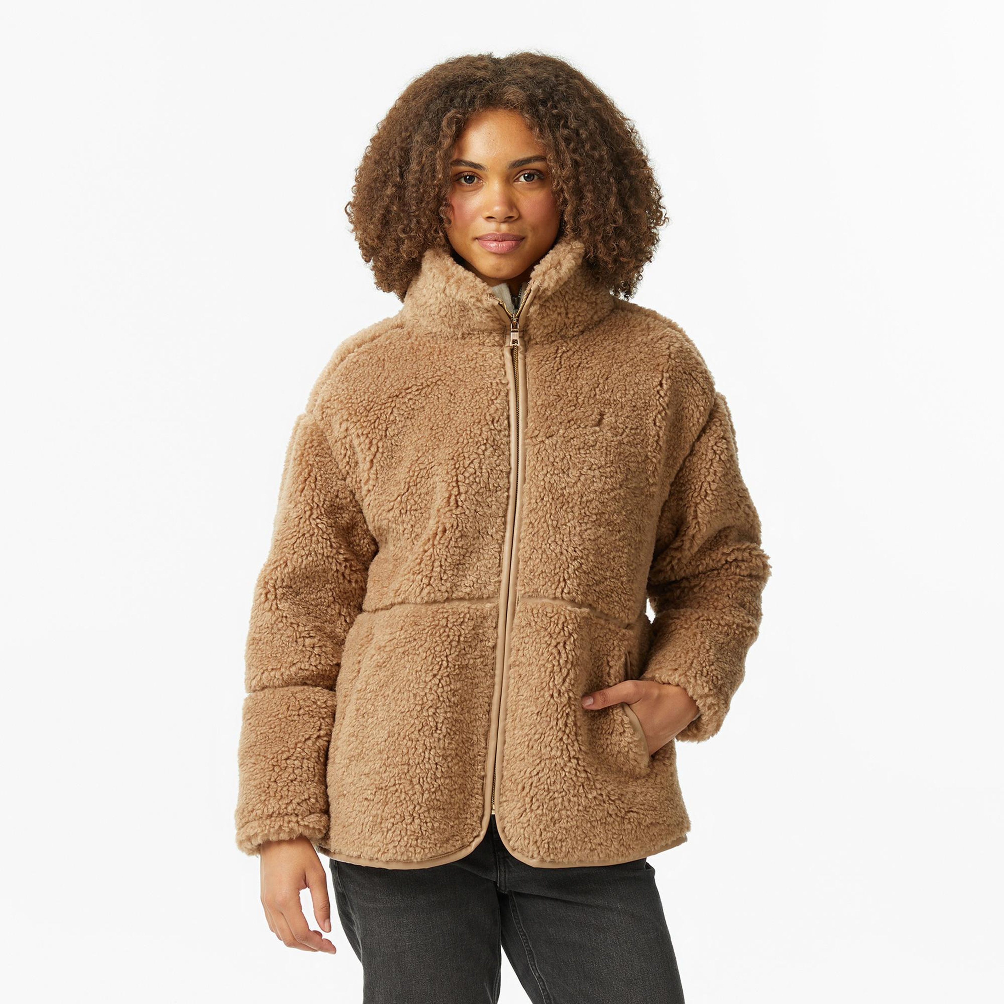 Nautica Kadın Bej Regular Fit Mont