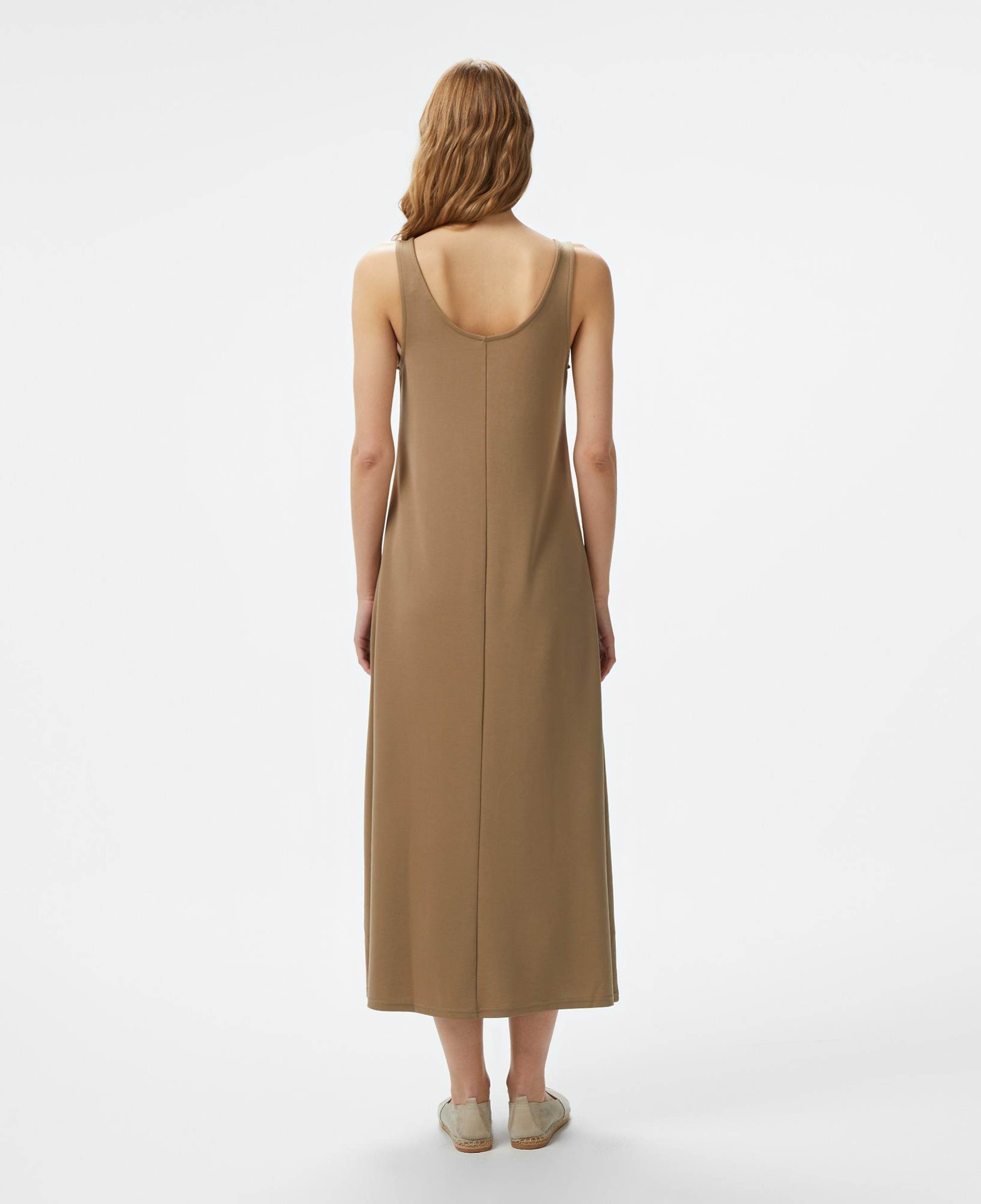 Nautica Kadın Yeşil V Yaka Kolsuz Elbise