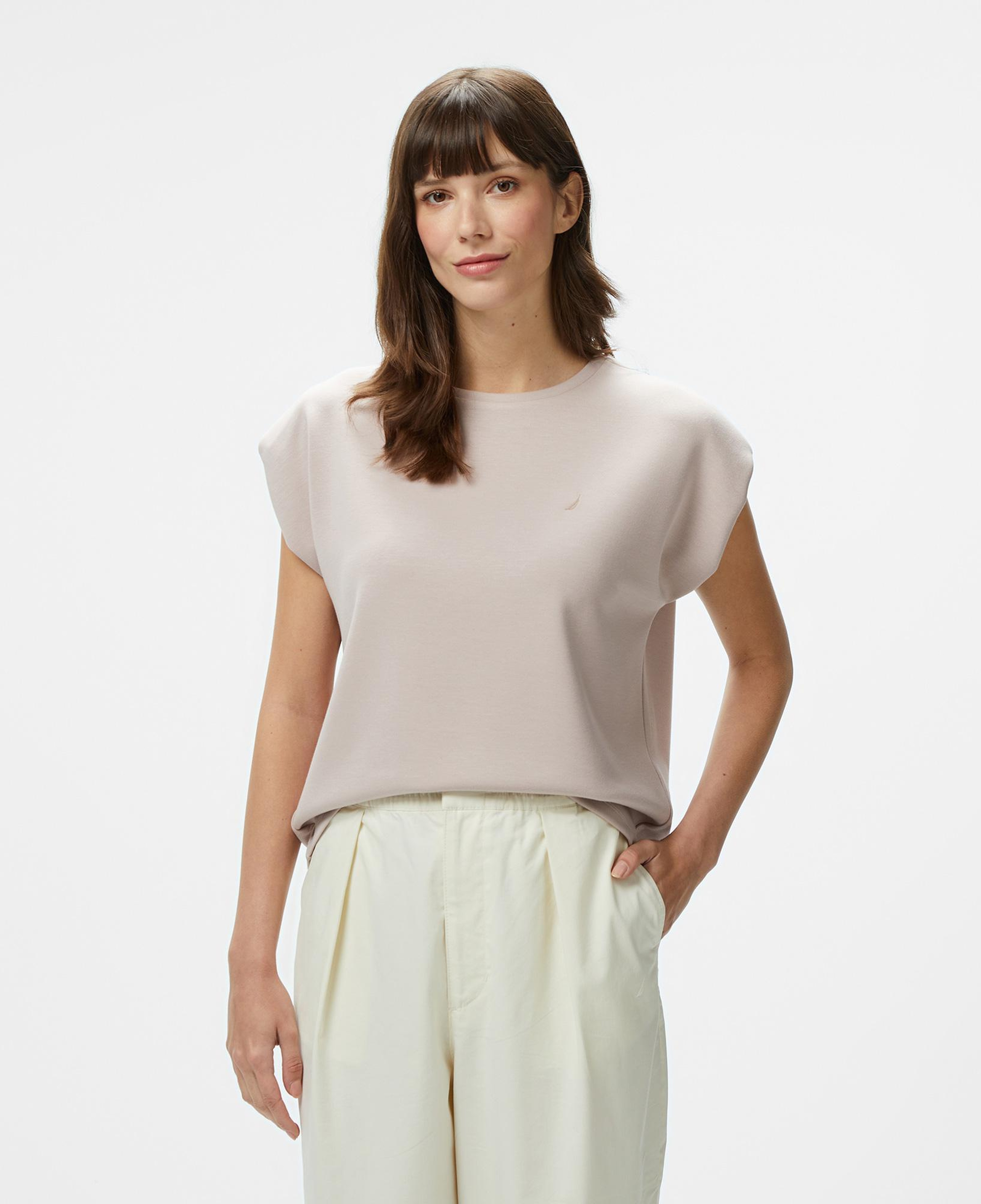 Nautica Kadın Pembe Regular Fit T-Shirt