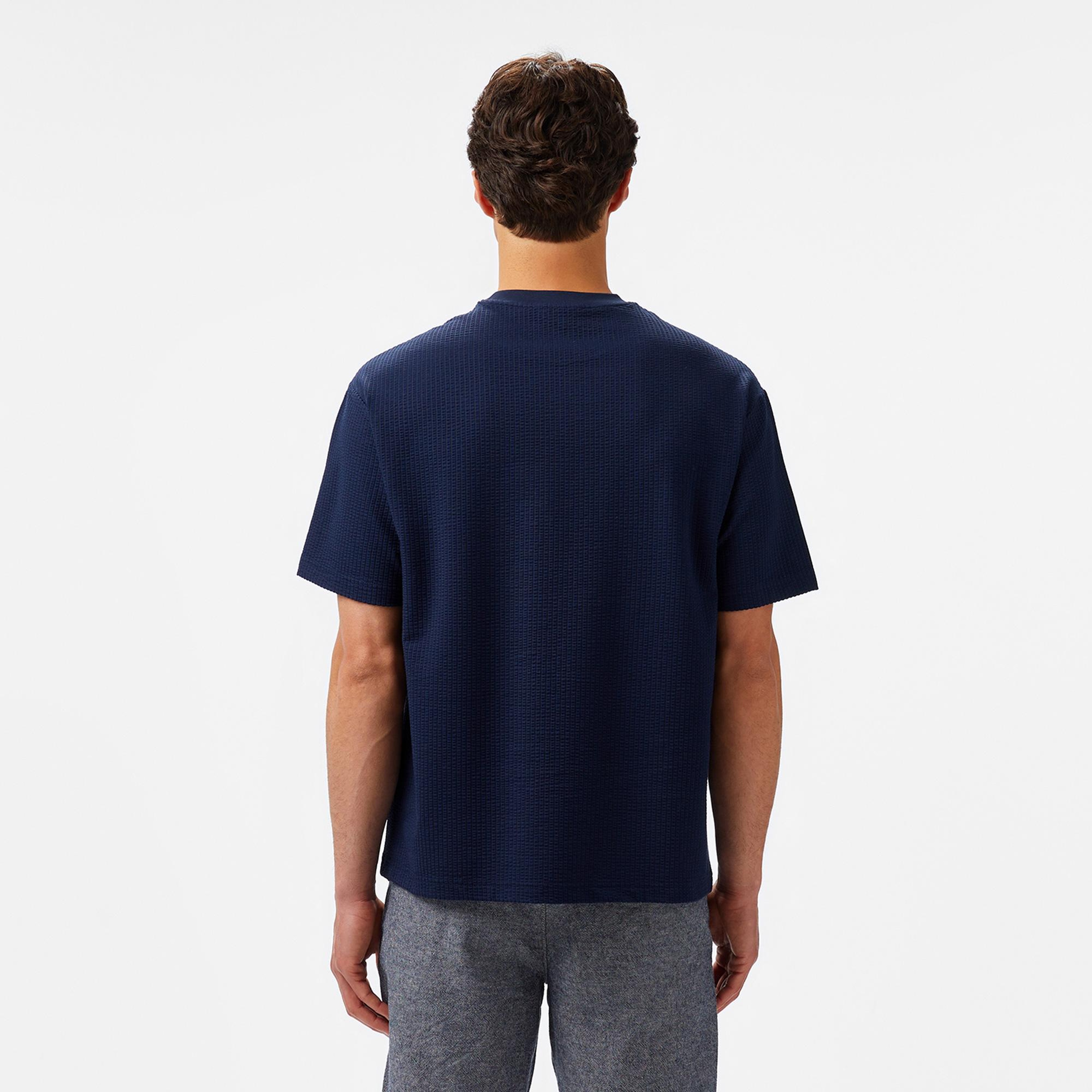 Nautica Erkek Lacivert Comfort Fit T-Shirt