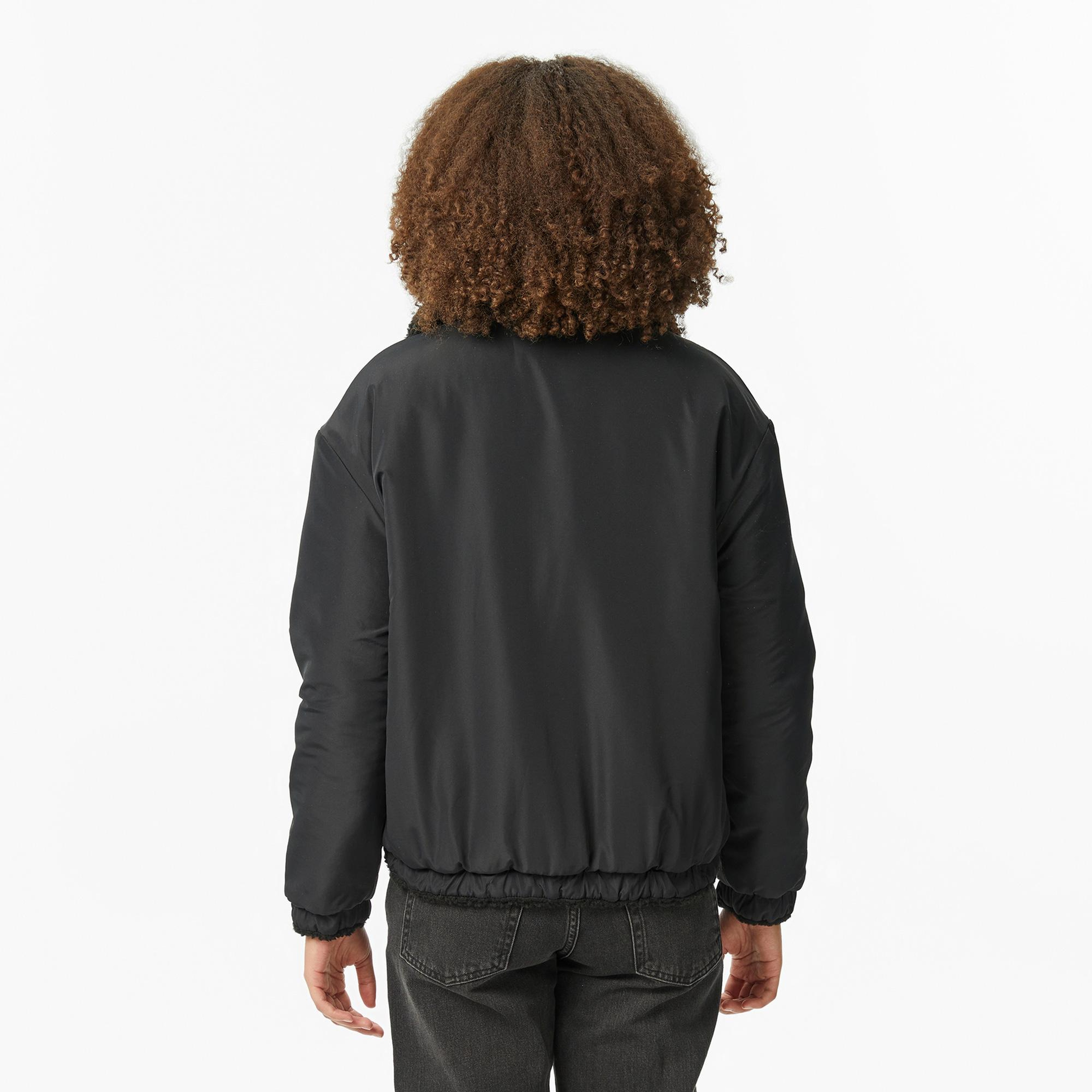 Nautica Kadın Siyah Regular Fit Çift Taraflı Mont