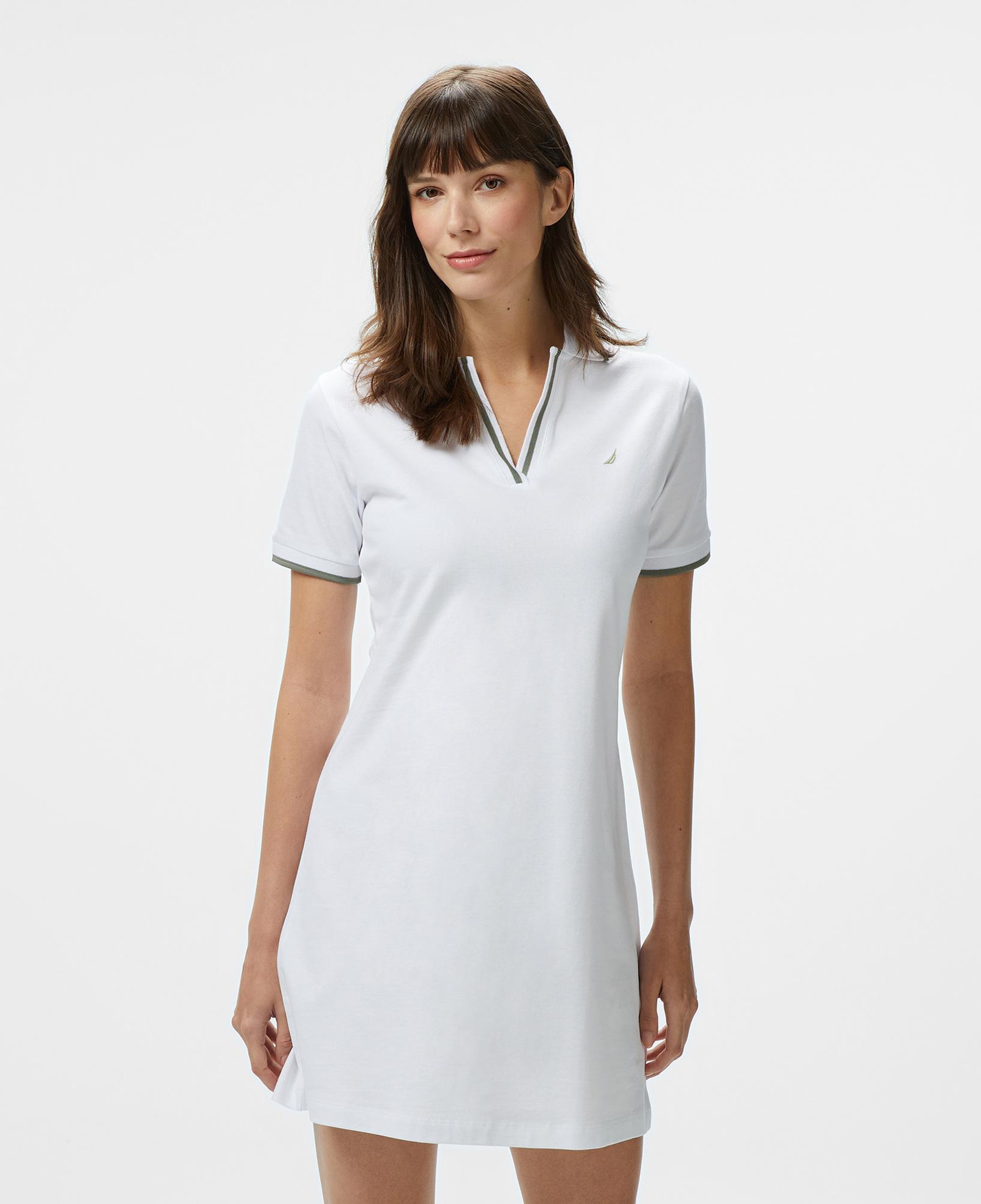 Nautica Kadın Beyaz Regular Fit Elbise