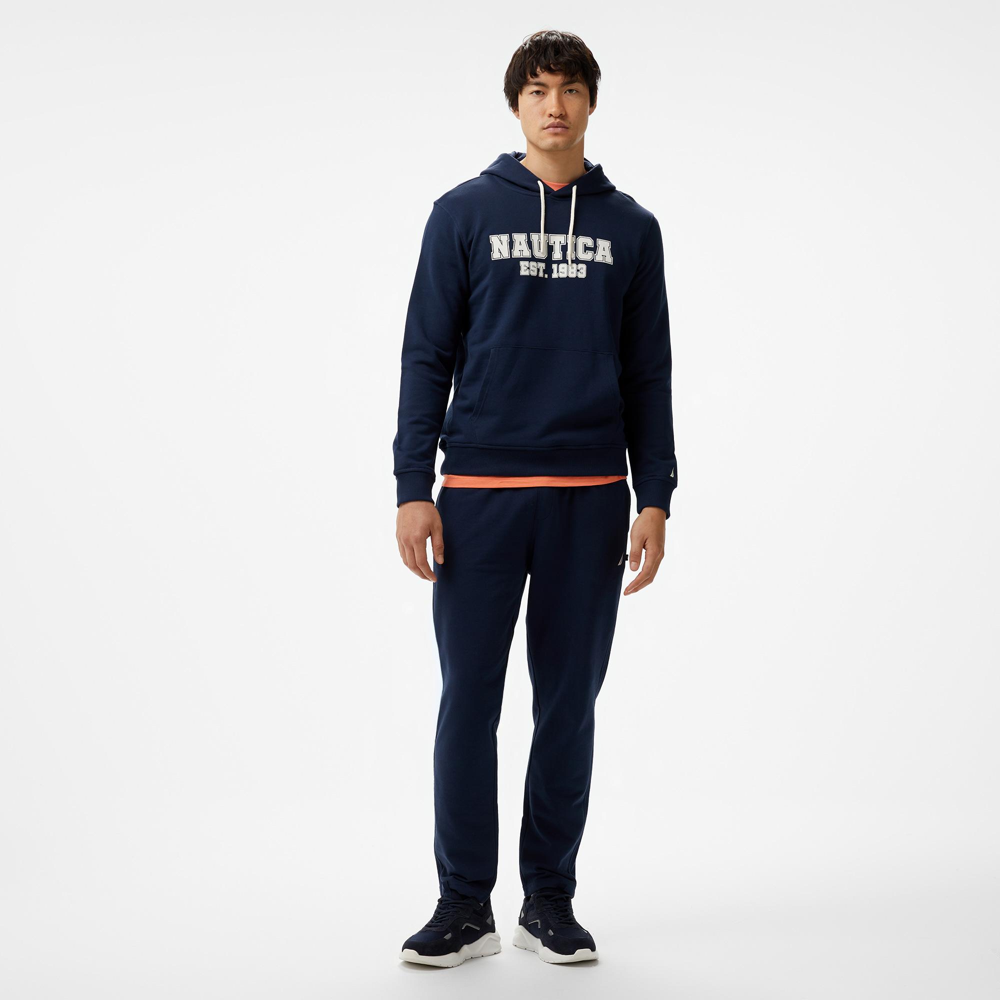 Nautica Erkek Lacivert Standart Fit Sweatshirt
