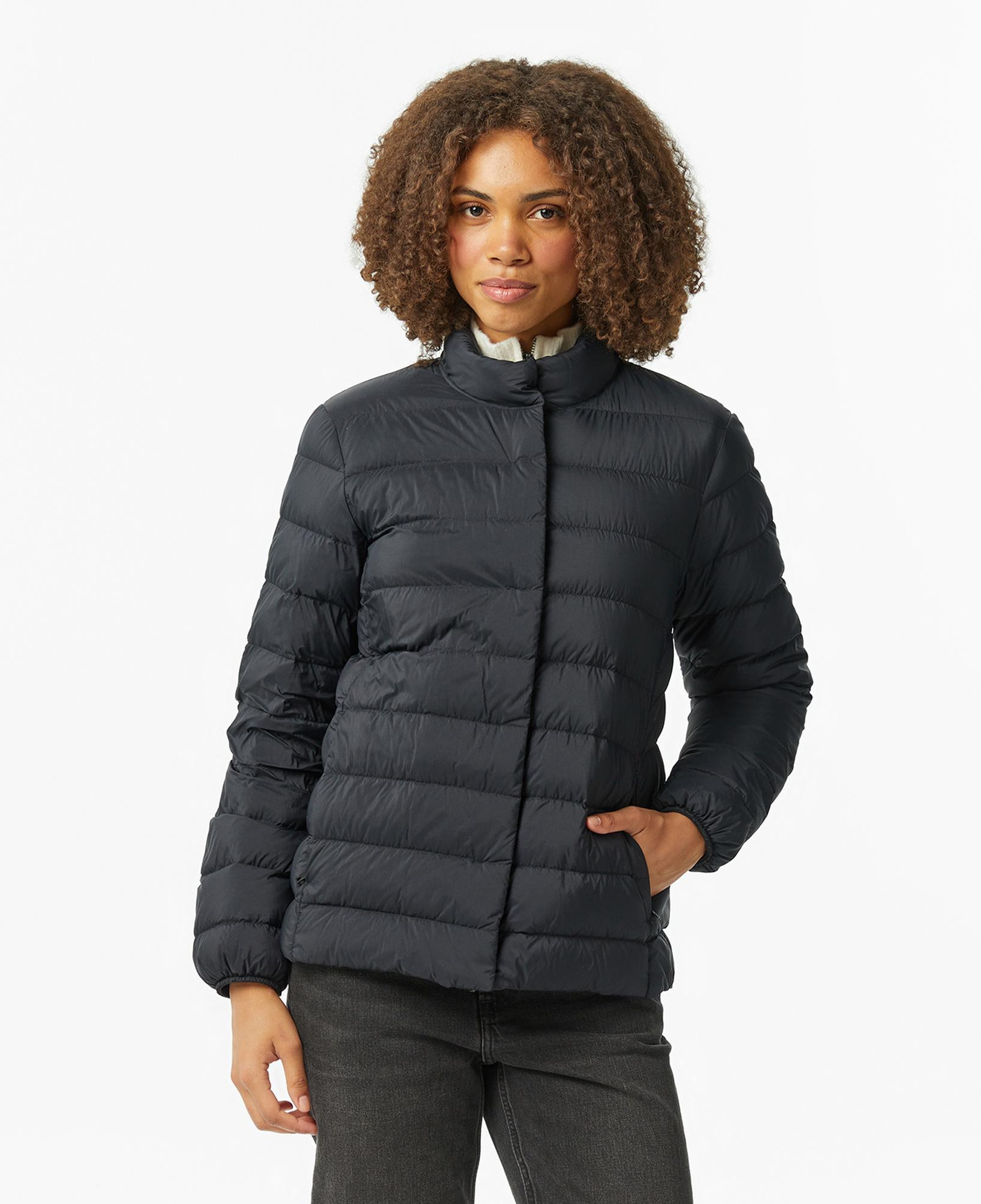 Nautica Kadın Siyah Regular Fit Mont