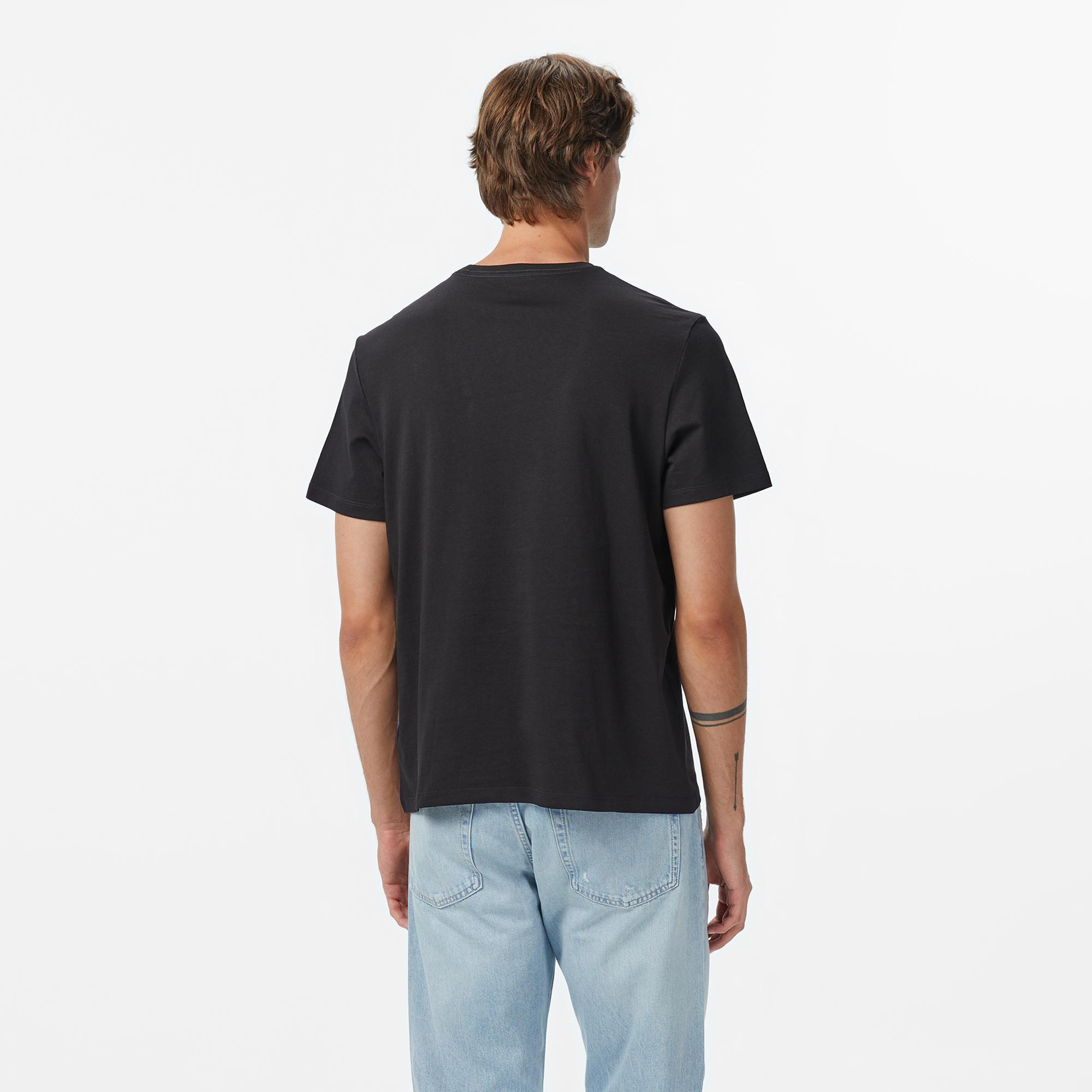 Calvin Klein Deboss Mono Graphic Erkek Siyah T-Shirt
