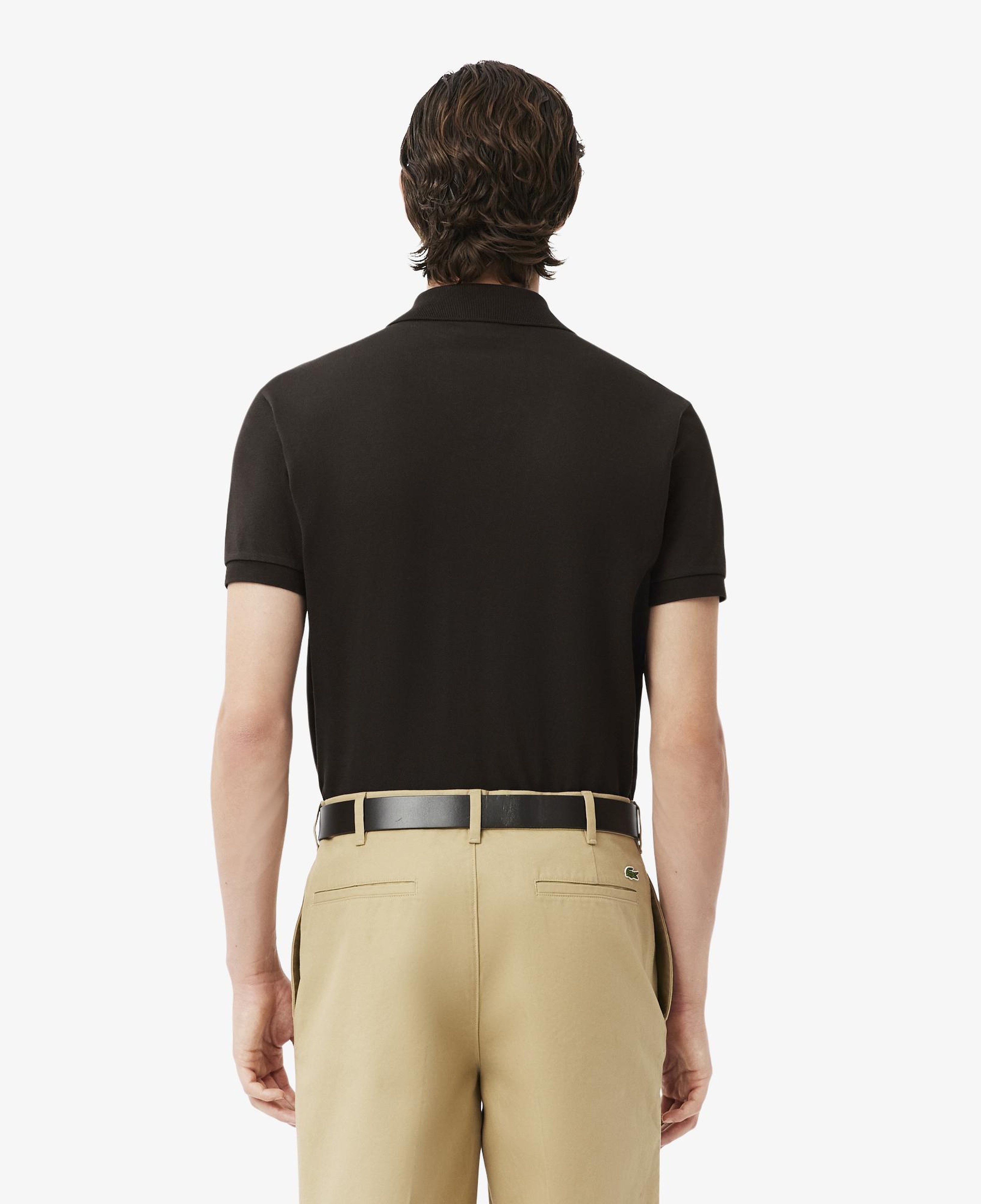 Lacoste L.12.12 Erkek Classic Fit Koyu Kahverengi Polo