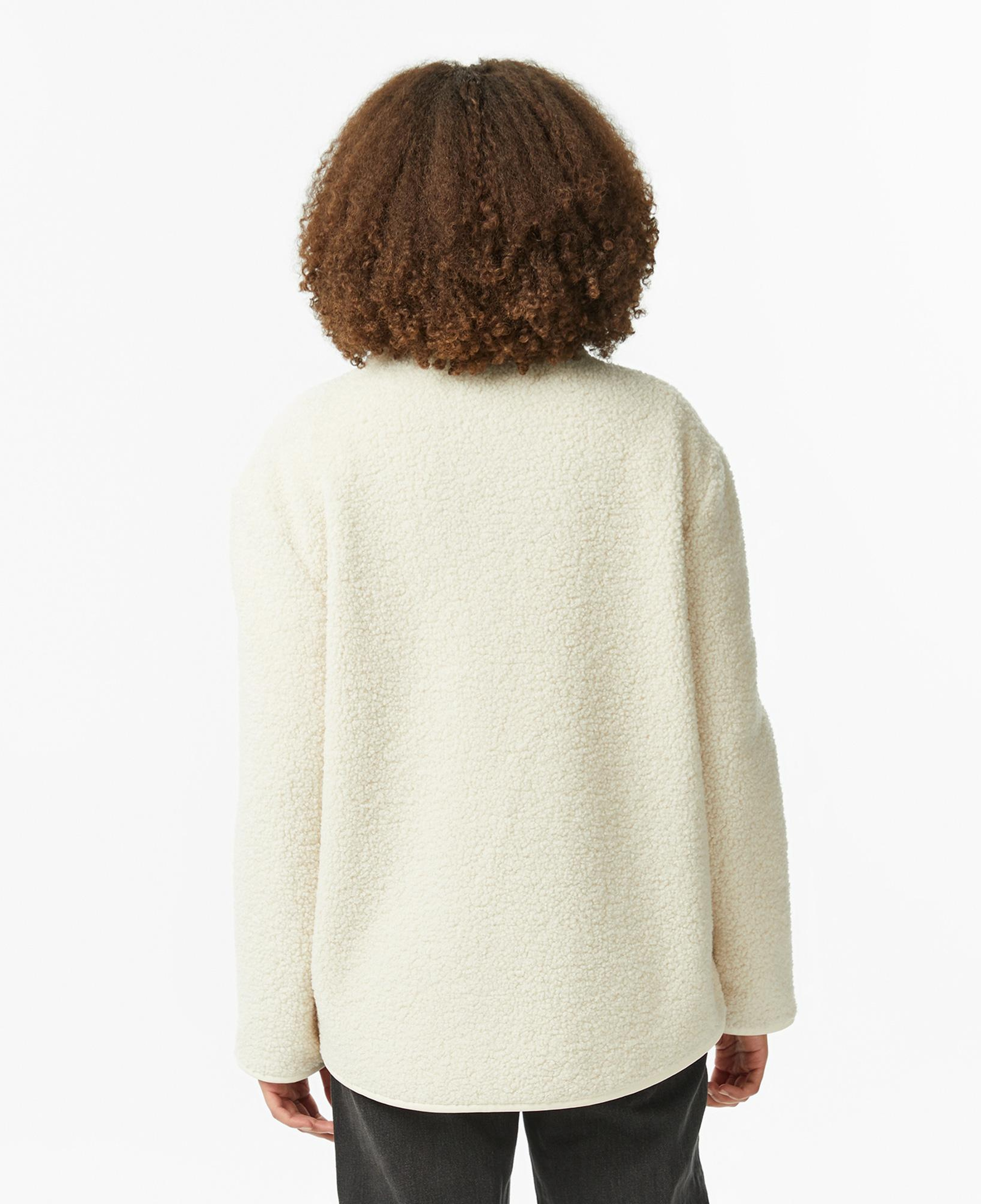 Nautica Kadın Krem Rengi Oversize Sweatshirt