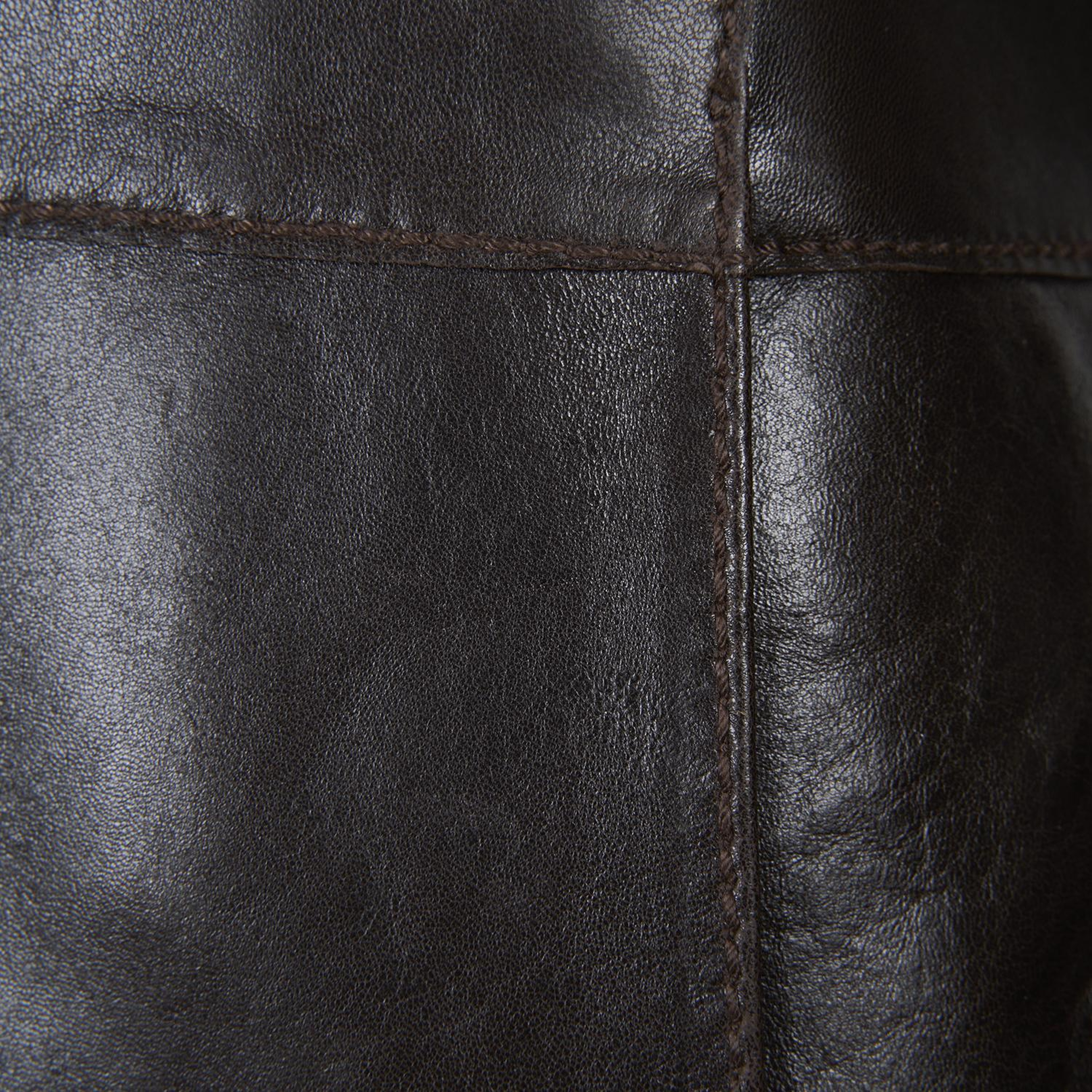 Alenna Kahve Kadın Deri Ceket