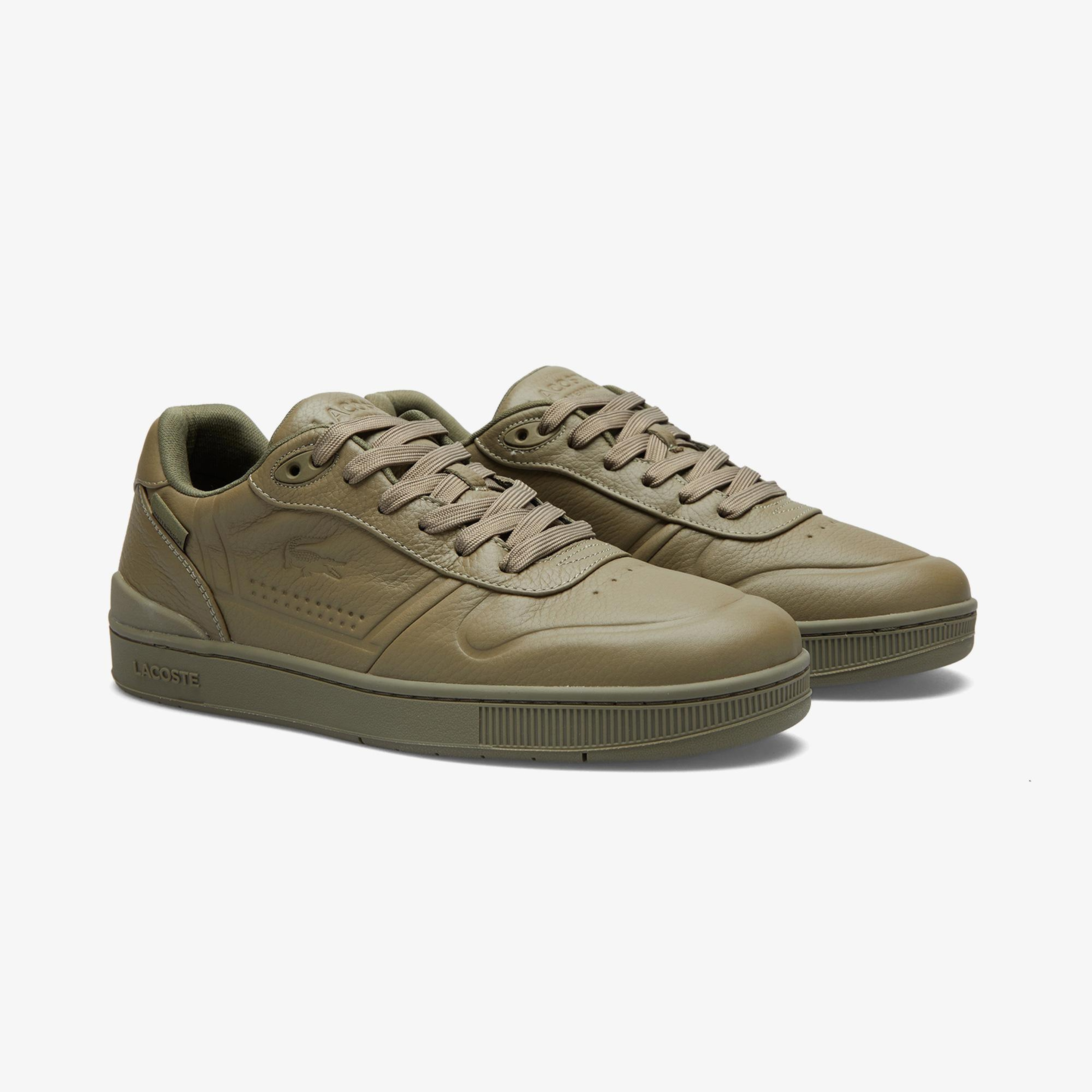 Lacoste T-Clip Shield Erkek Kahverengi Sneaker
