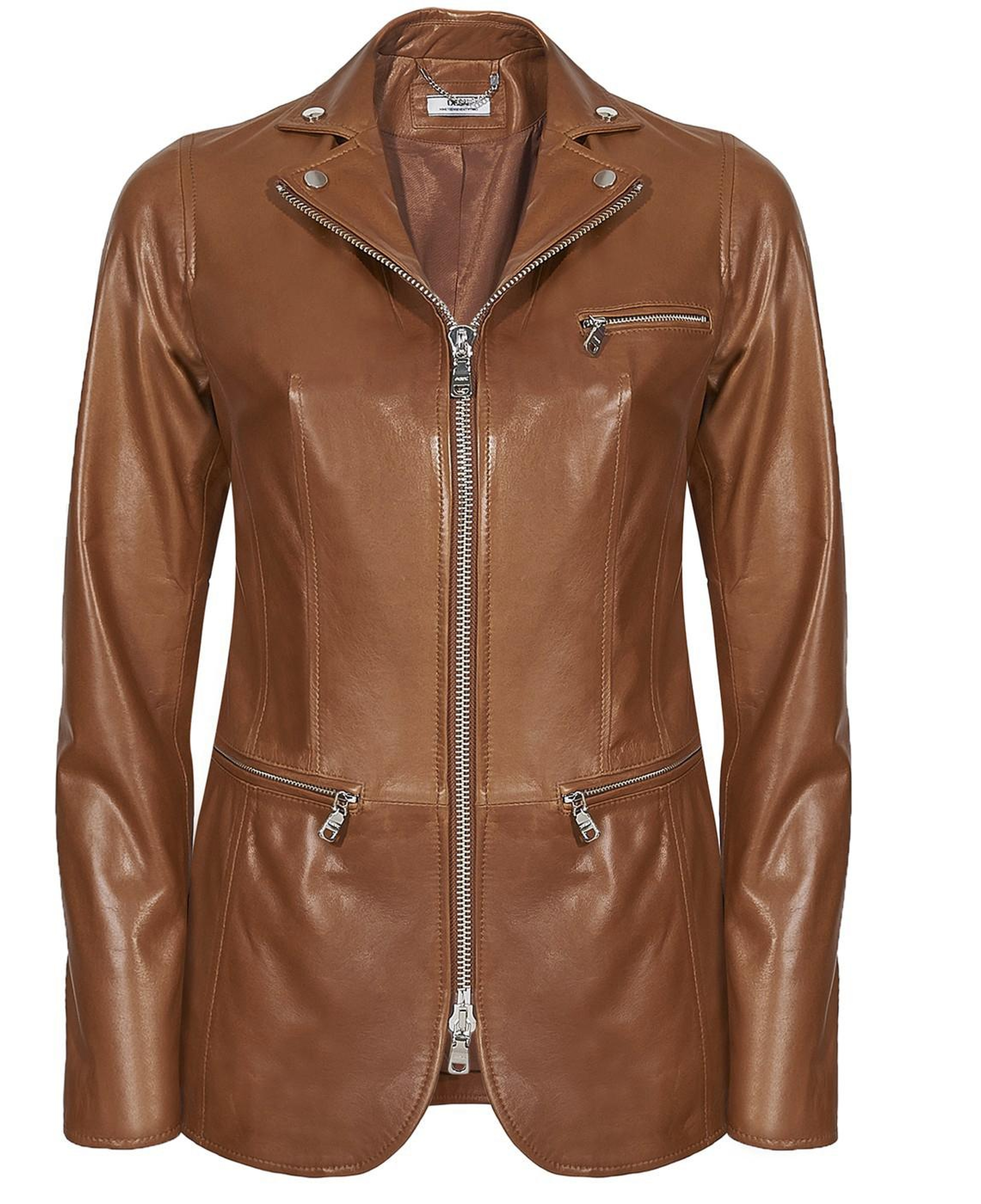 Elenore Kadın Deri Blazer Spor Ceket