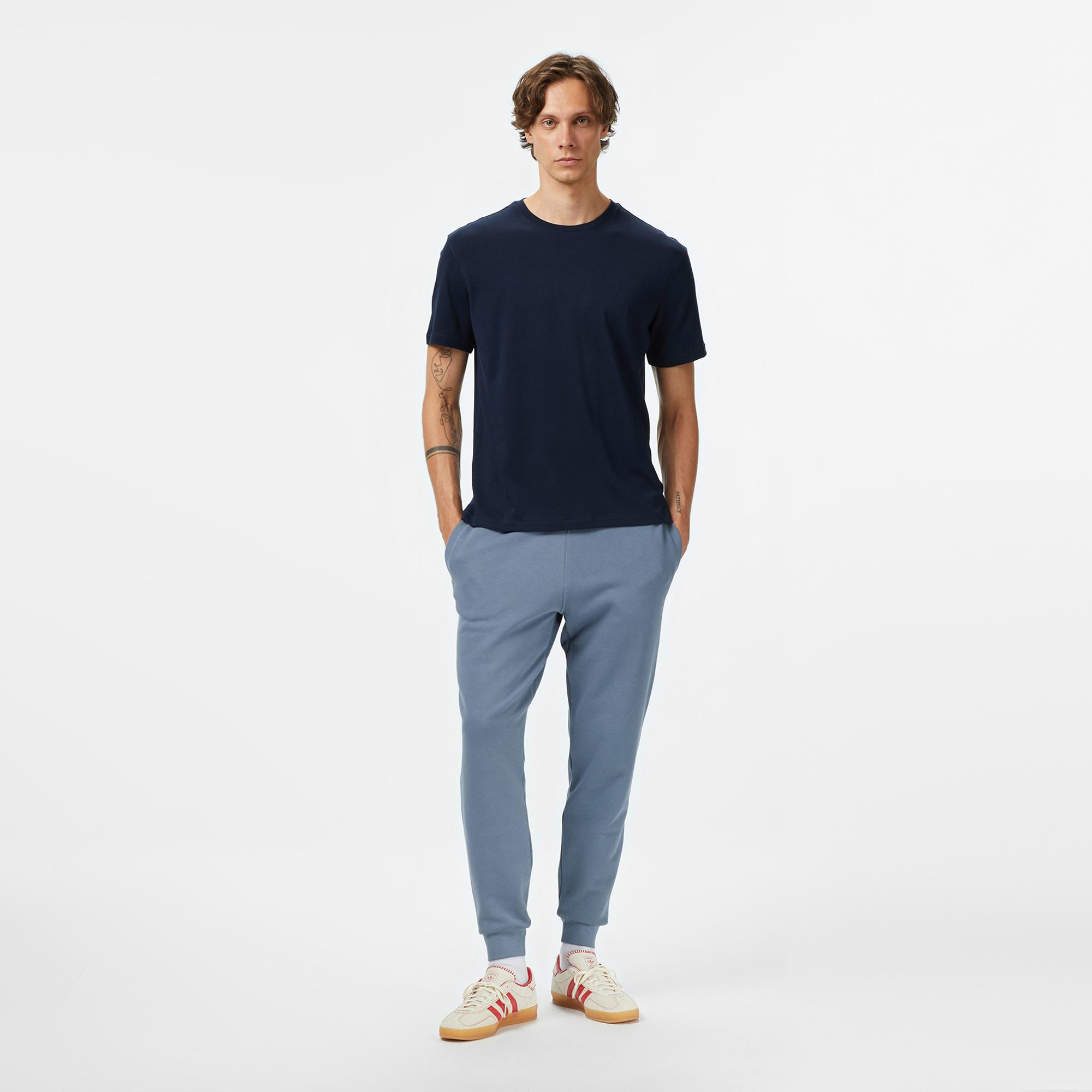 Calvin Klein Supima Chest Erkek Lacivert T-Shirt