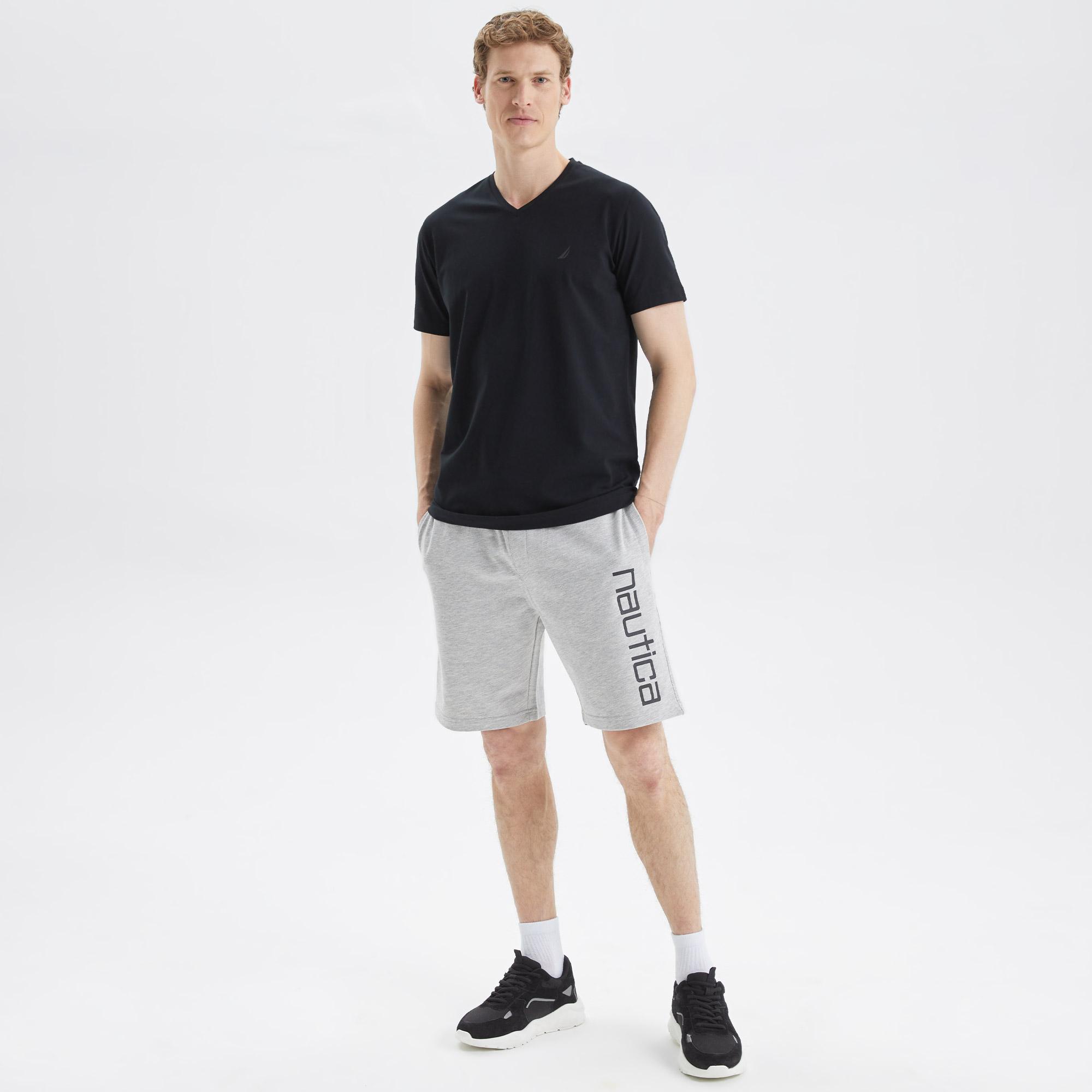 Nautica Erkek Siyah Standart Fit T-Shirt