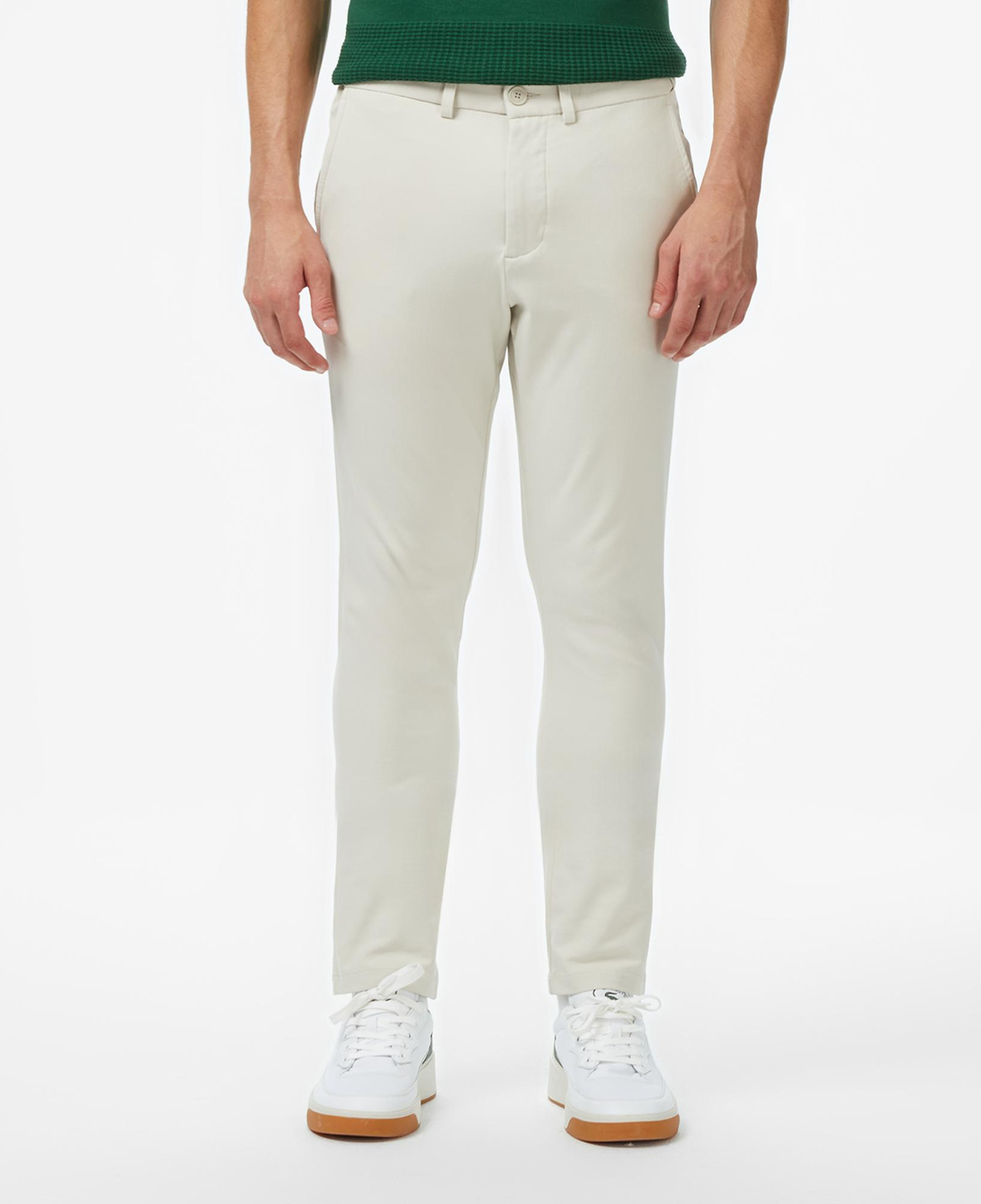 Lacoste Erkek Slim Fit Gri Chino Pantolon