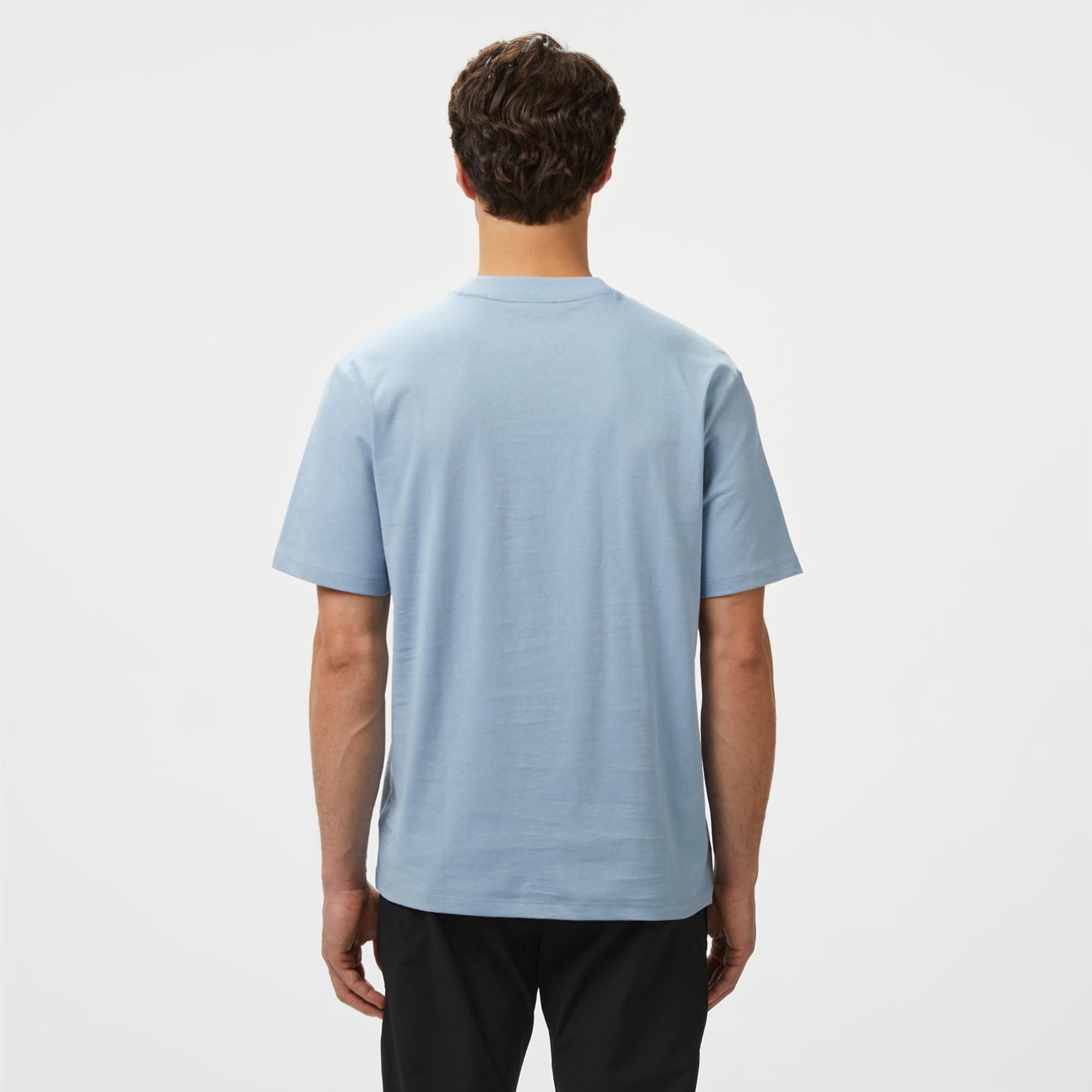 Hugo Dapolino Erkek Mavi T-Shirt