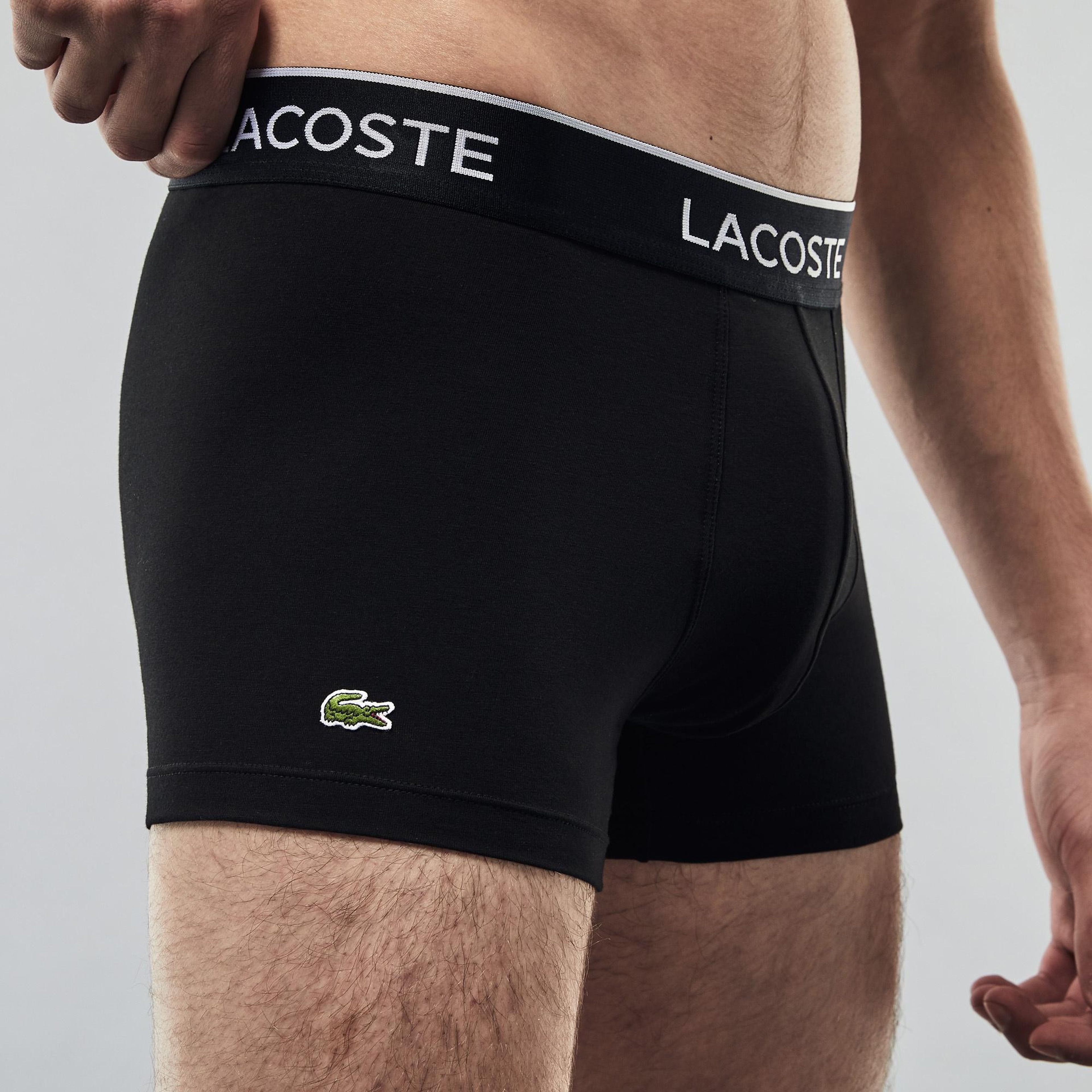 Lacoste Active Erkek 3'lü Renkli Boxer
