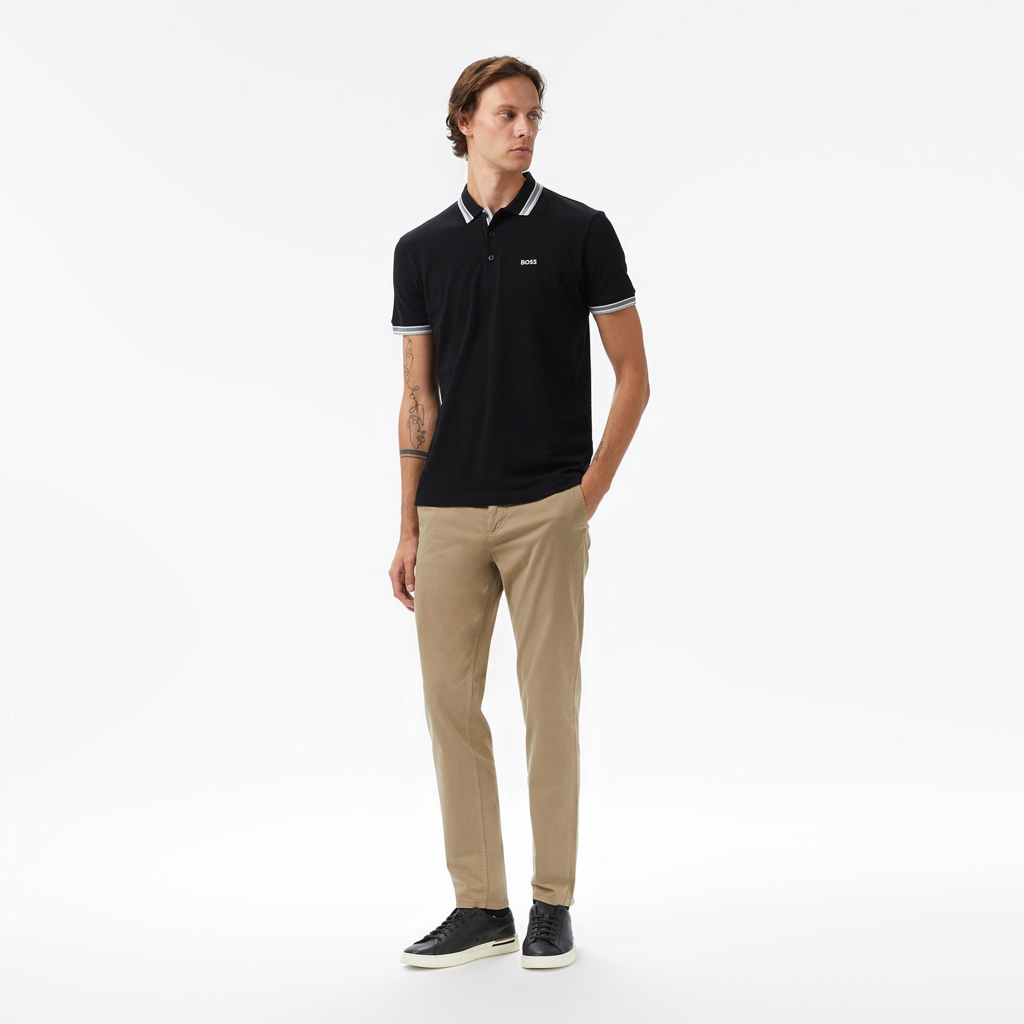 Boss Paddy Erkek Siyah Polo