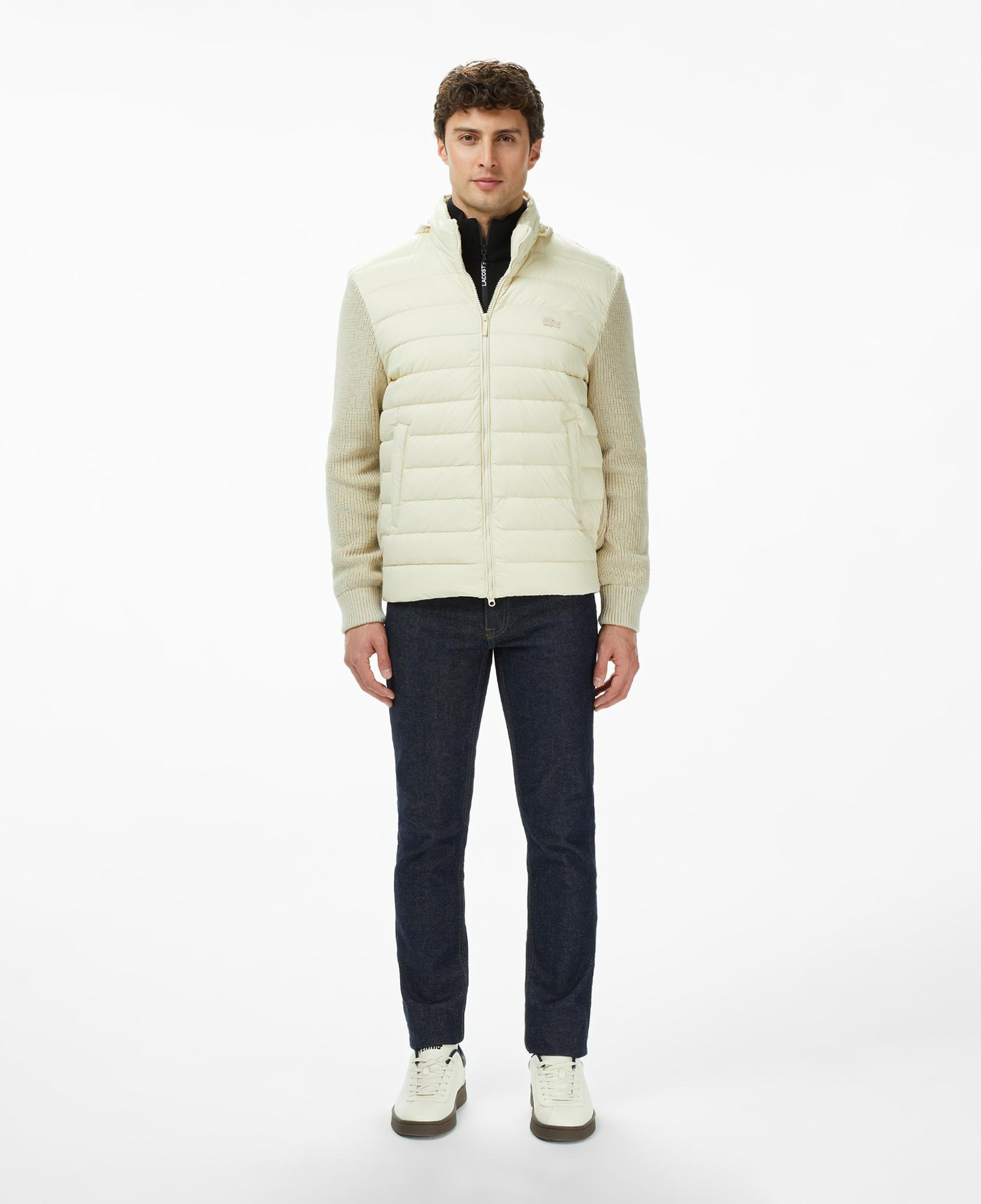 Lacoste Erkek Regular Fit Kapüşonlu Açık Kahverengi Mont