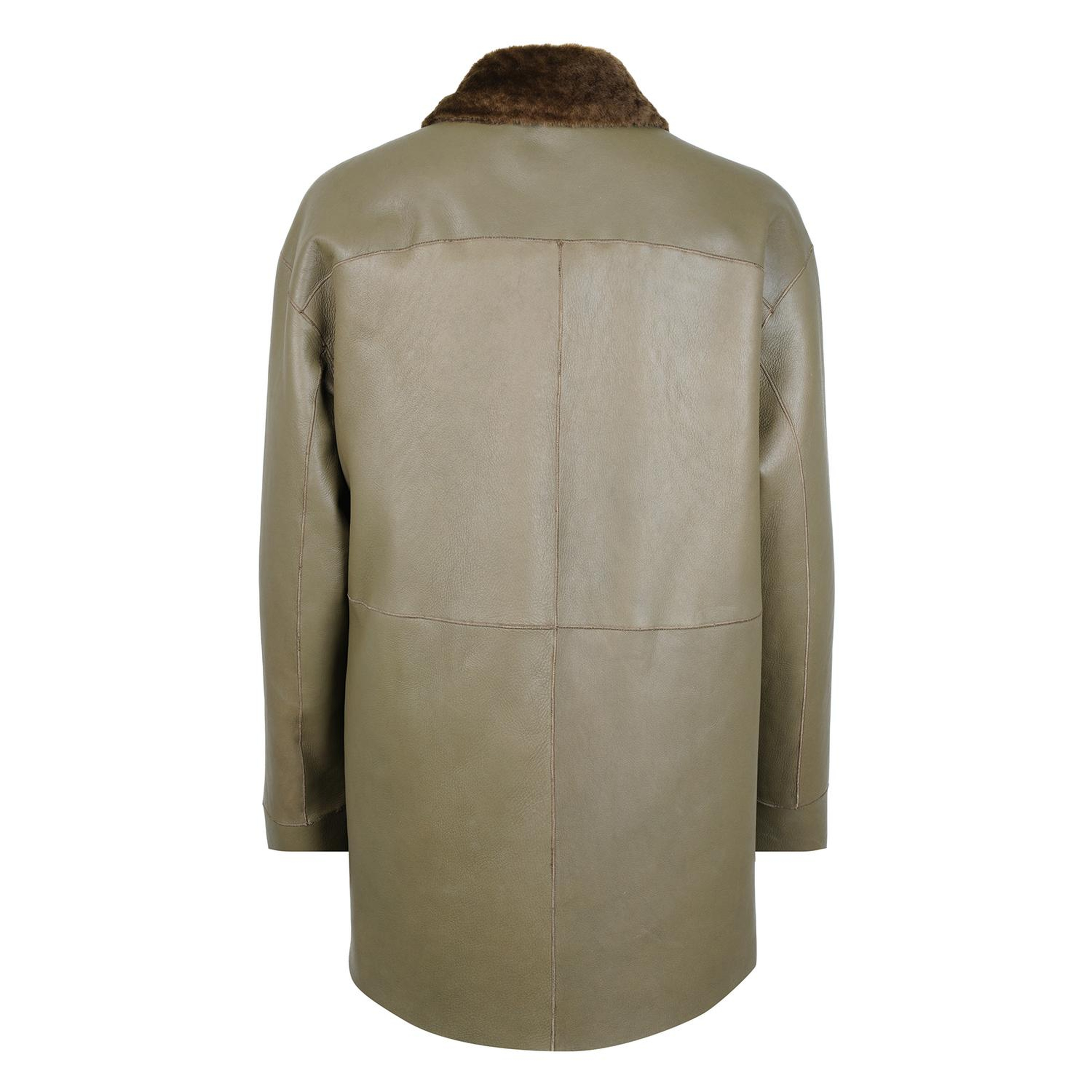 Chayan Yeşil Kadın Çift Taraflı Gömlek