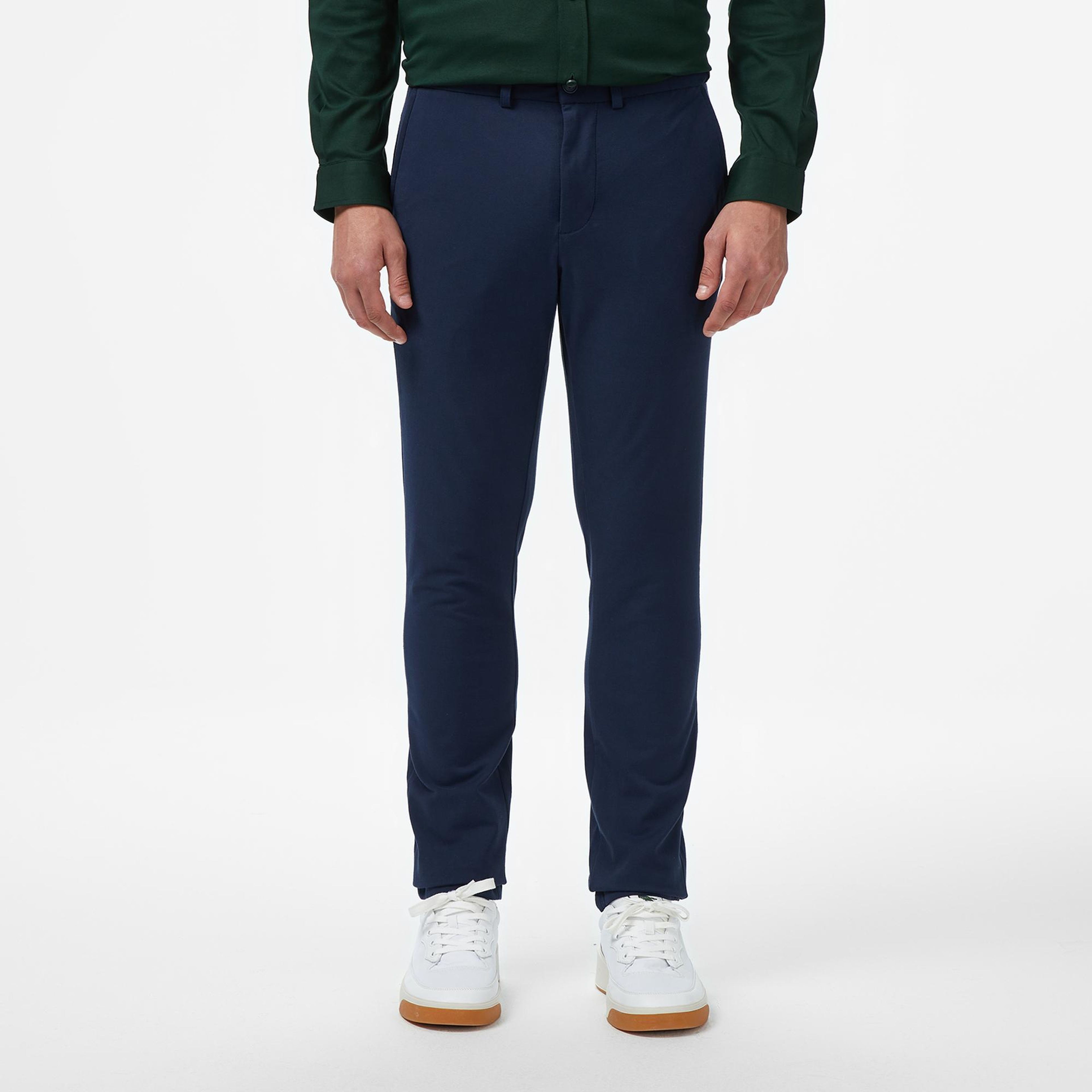 Lacoste Erkek Slim Fit Lacivert Chino Pantolon