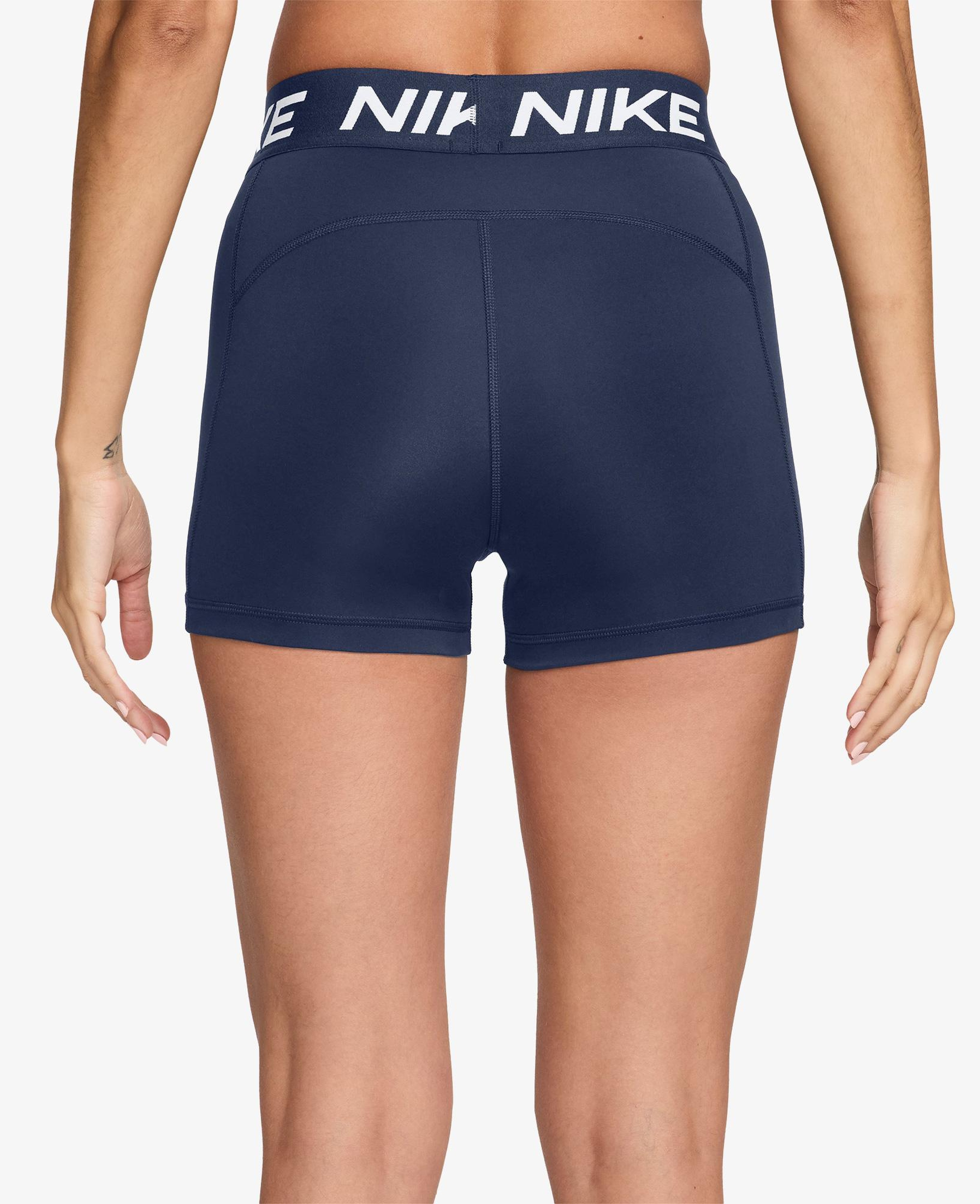 Nike Pro Dri-Fit 365 13 cm Kadın Lacivert Kısa Tayt