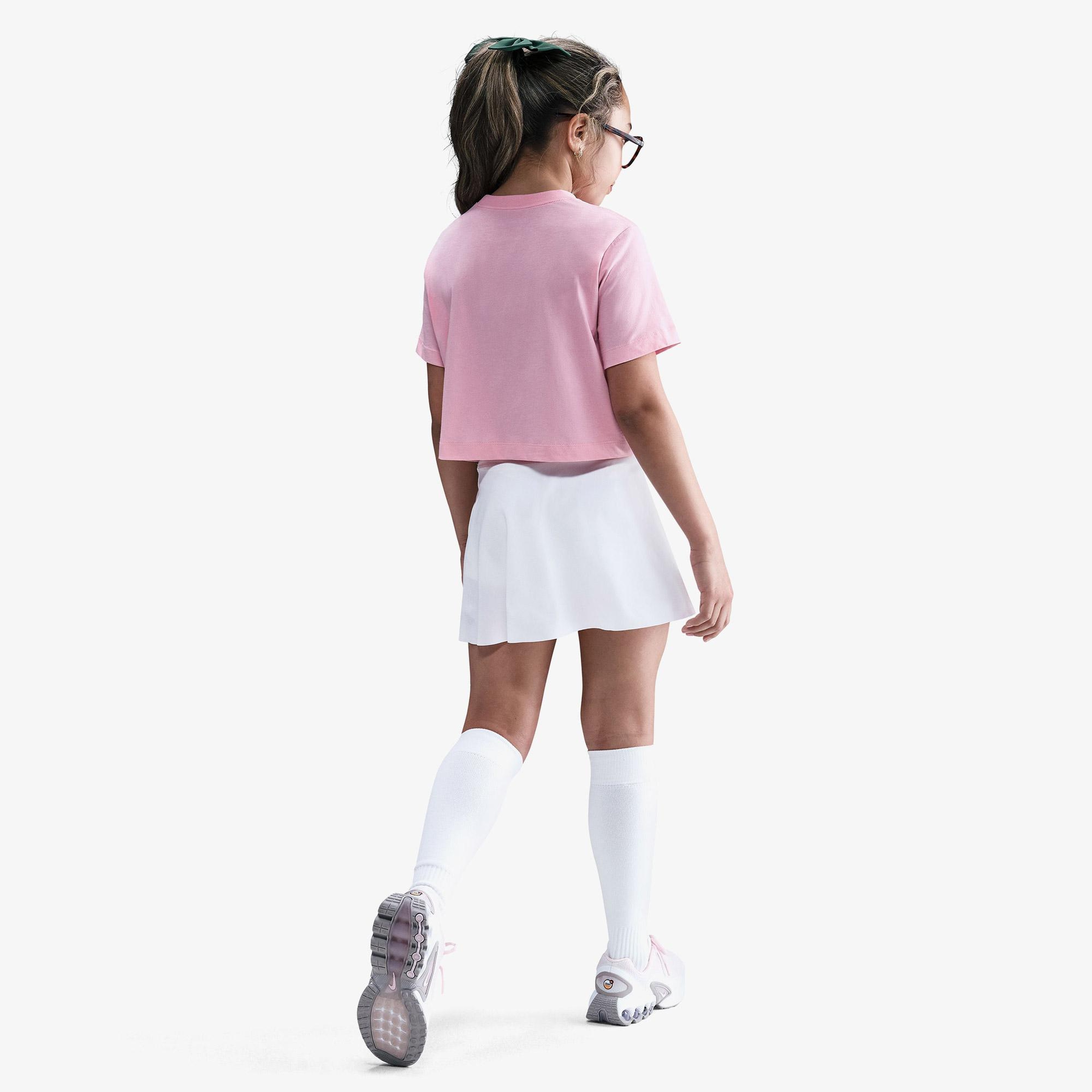 Nike Sportswear Futura Çocuk Pembe Crop T-Shirt