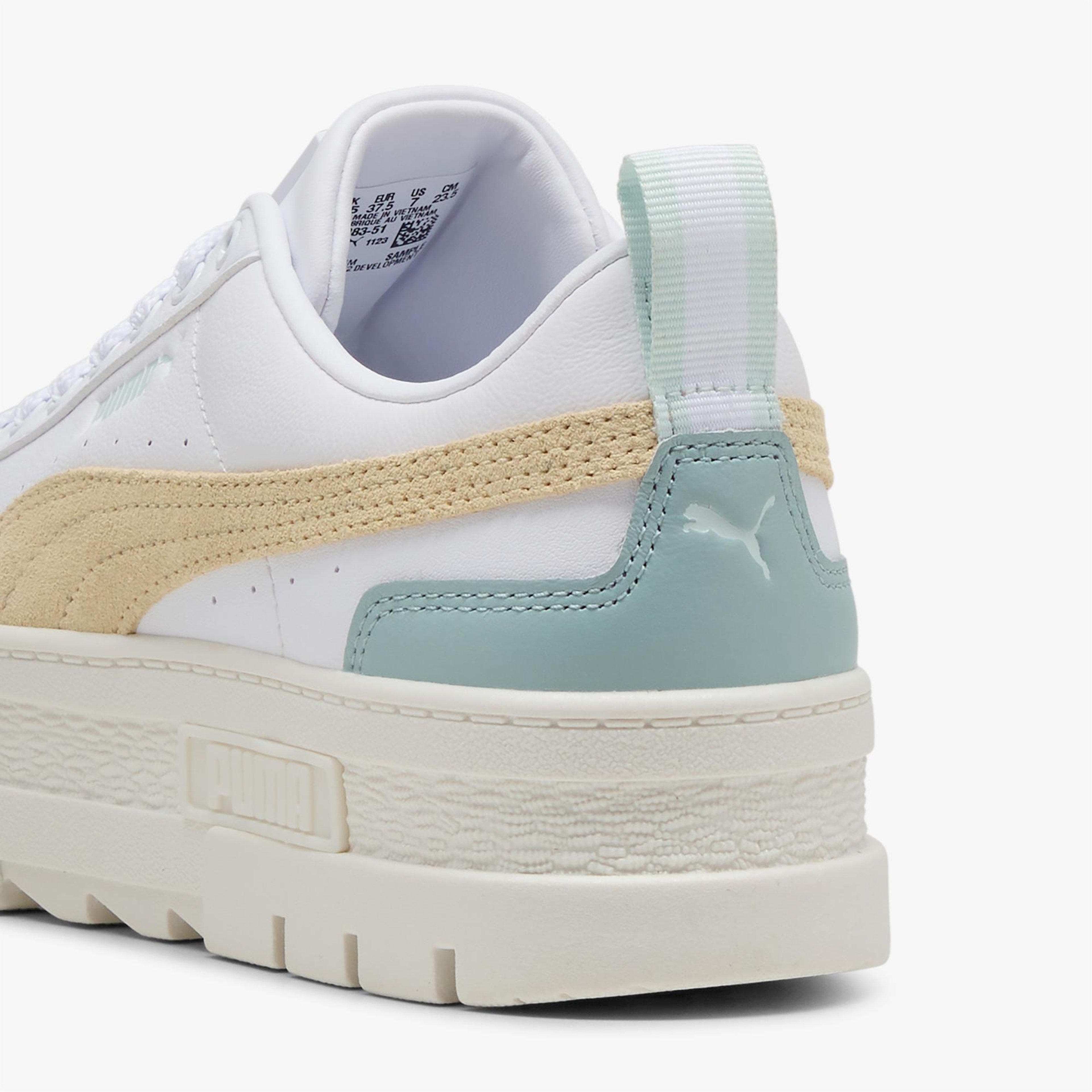 Puma Mayze Kadın Platform Beyaz Spor Ayakkabı