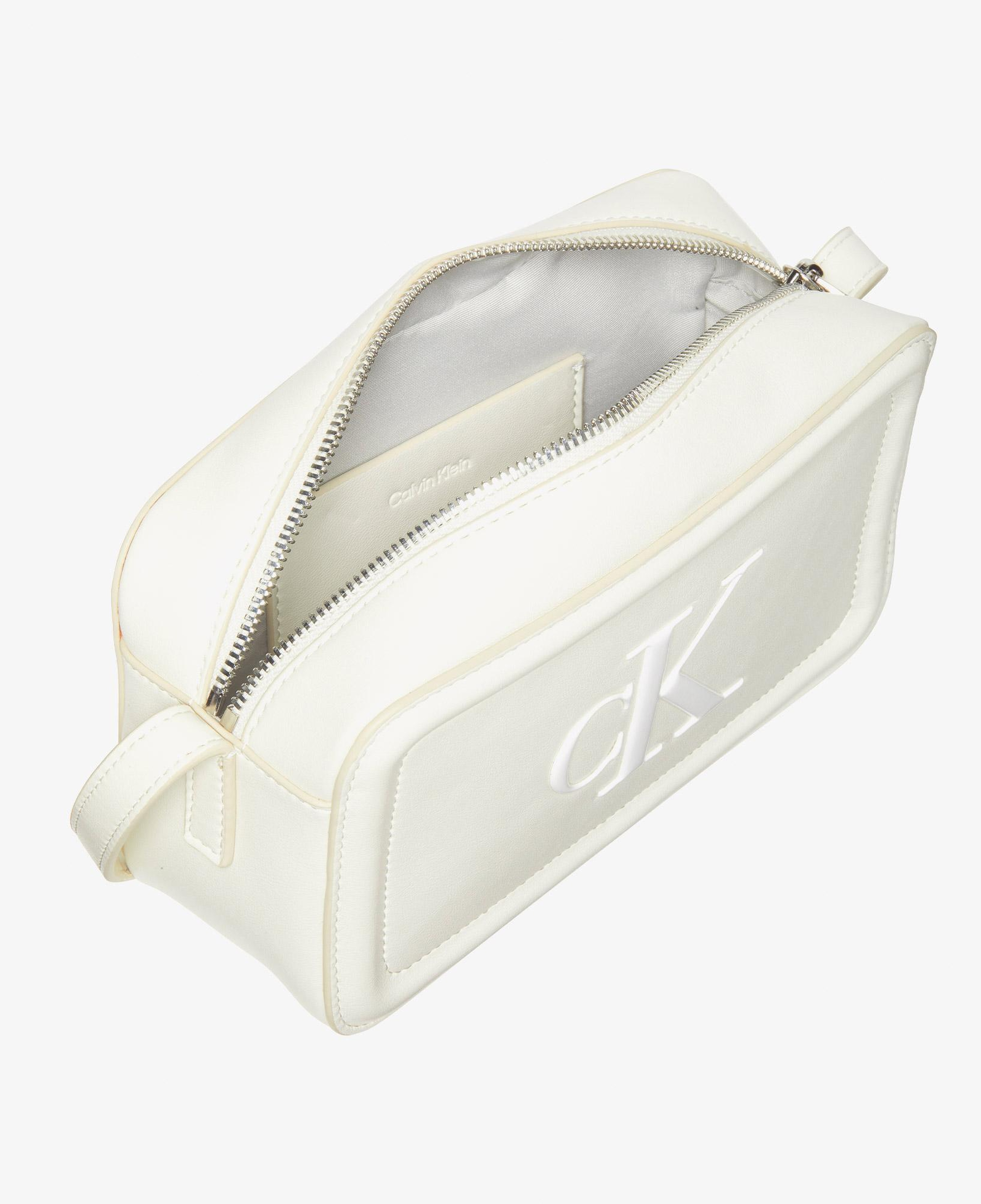 Calvin Klein Bold Camera Kadın Beyaz Çapraz Çanta