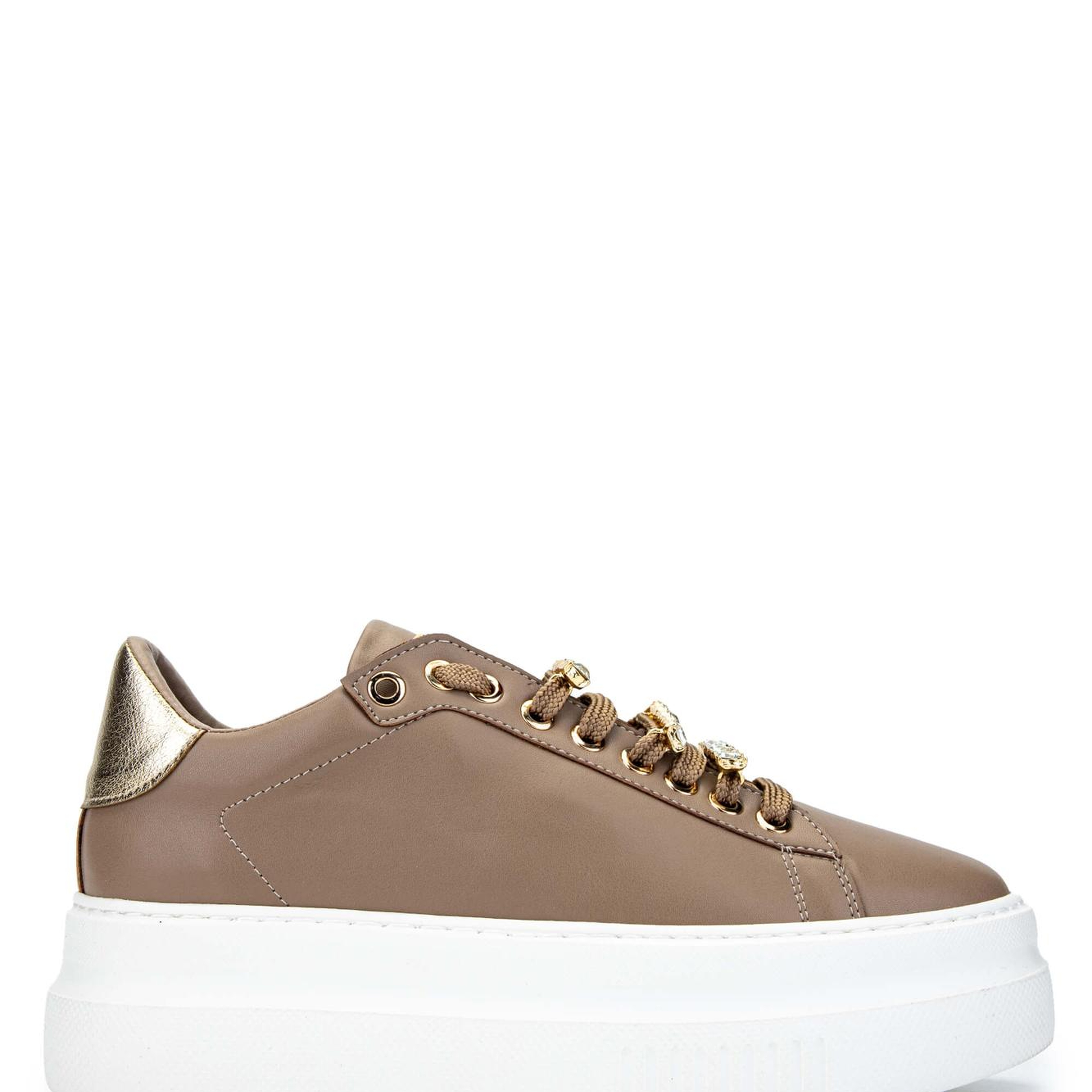 Tamer Tanca Kadın Vegan Bej Sneakers & Spor Ayakkabı