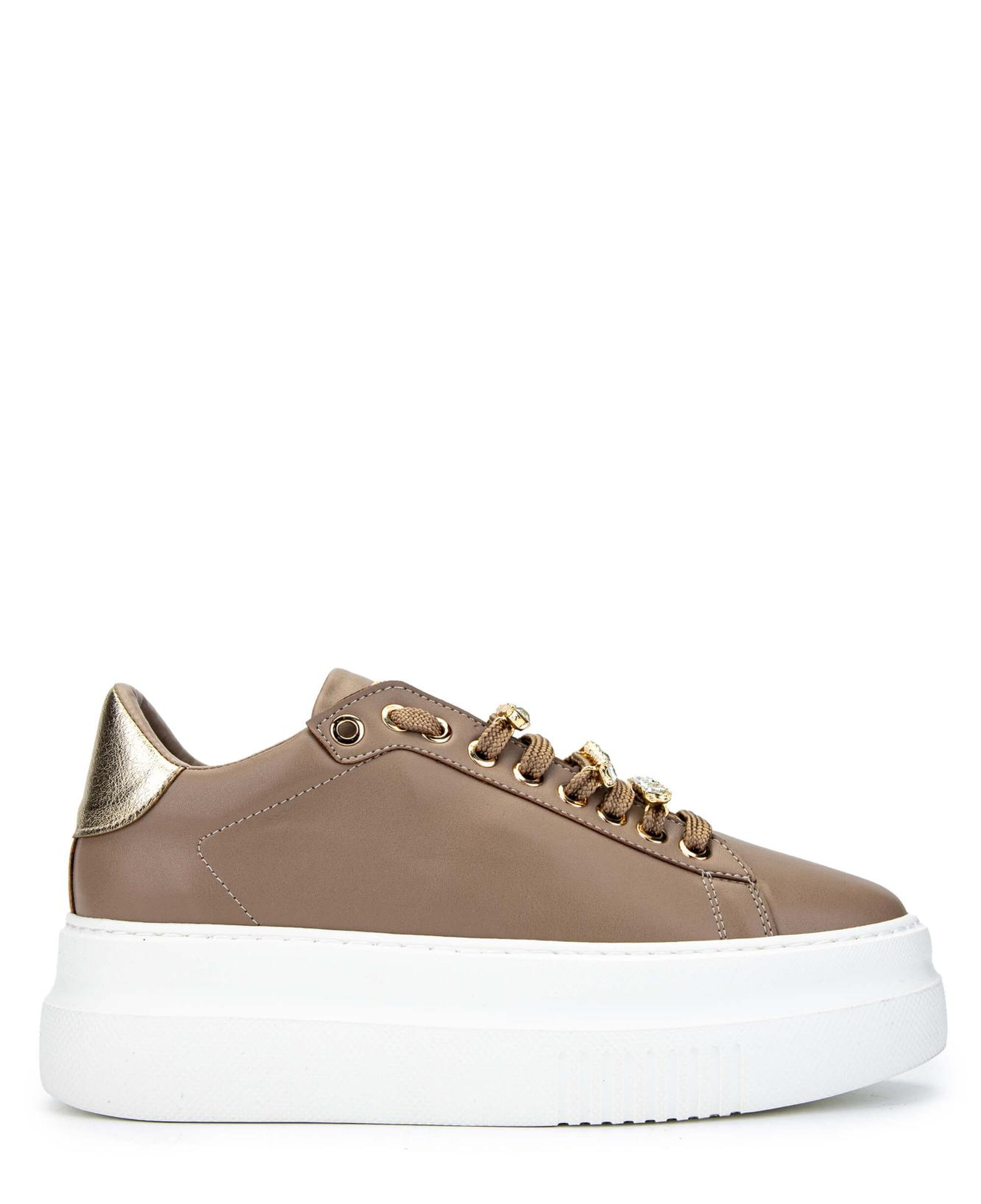 Tamer Tanca Kadın Vegan Bej Sneakers & Spor Ayakkabı